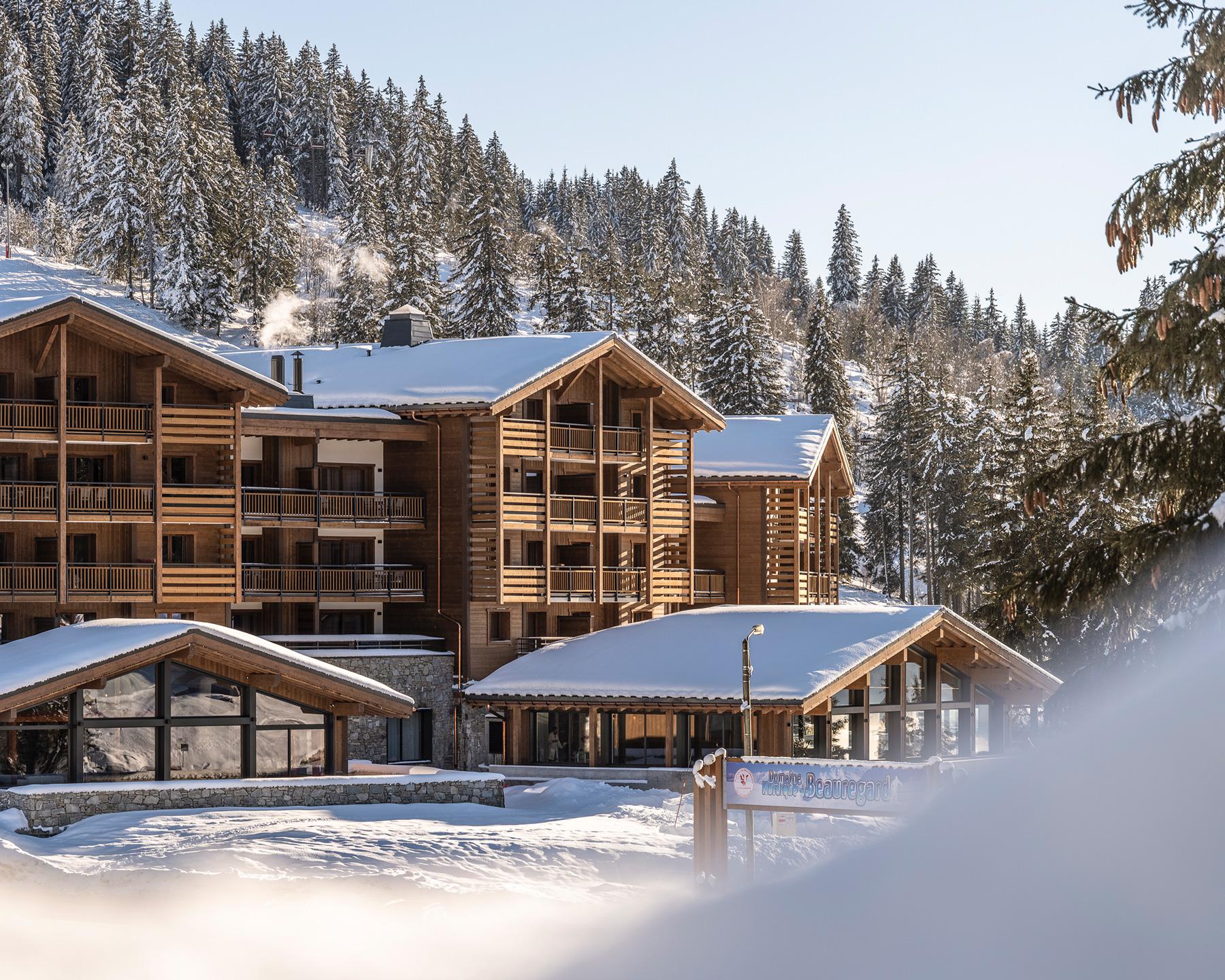 Résidence Hameau de l'Ours - Extérieur - ©Studio Bergoend