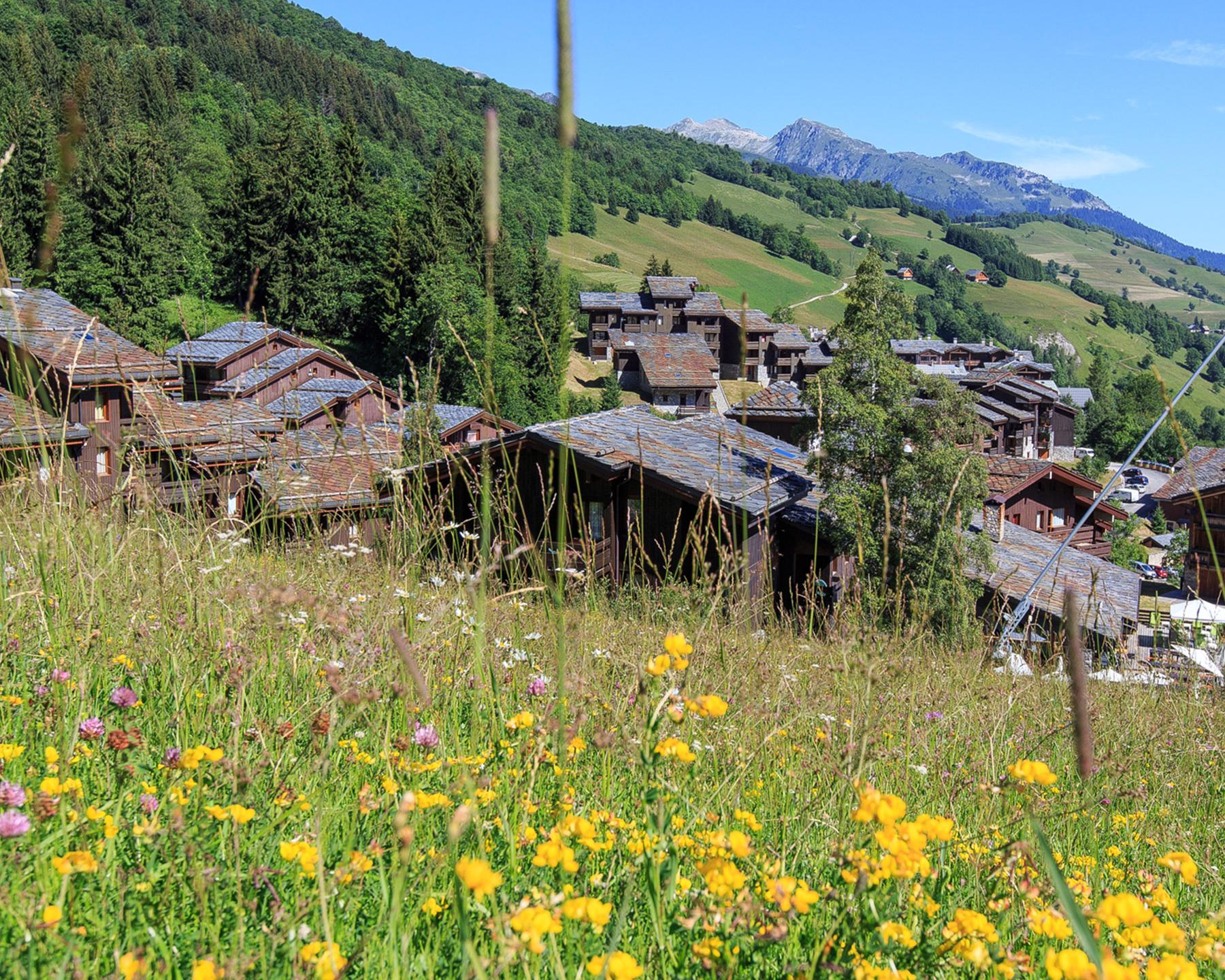 Valmorel - Été - Village