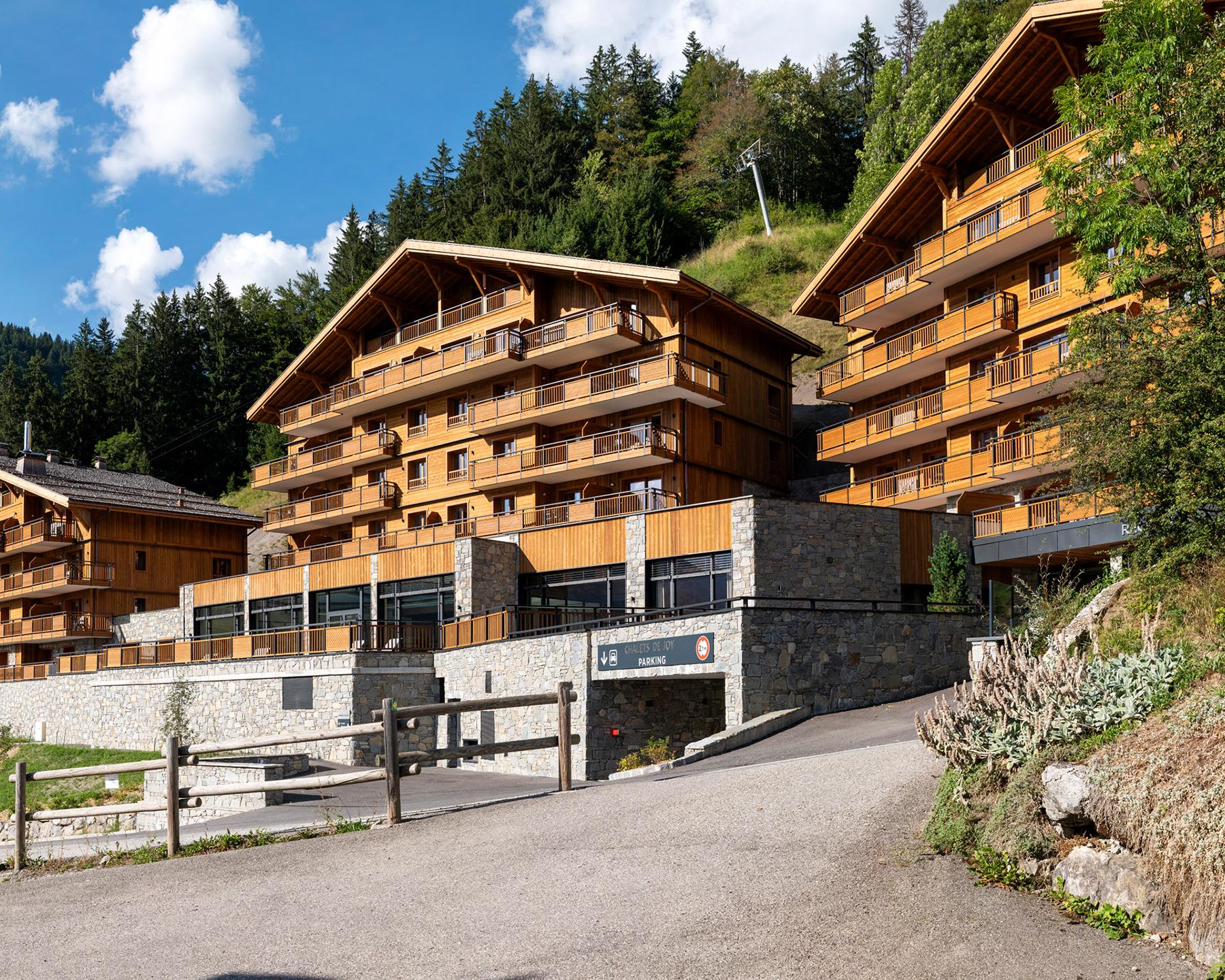 Chalets de Joy - Été - Extérieur