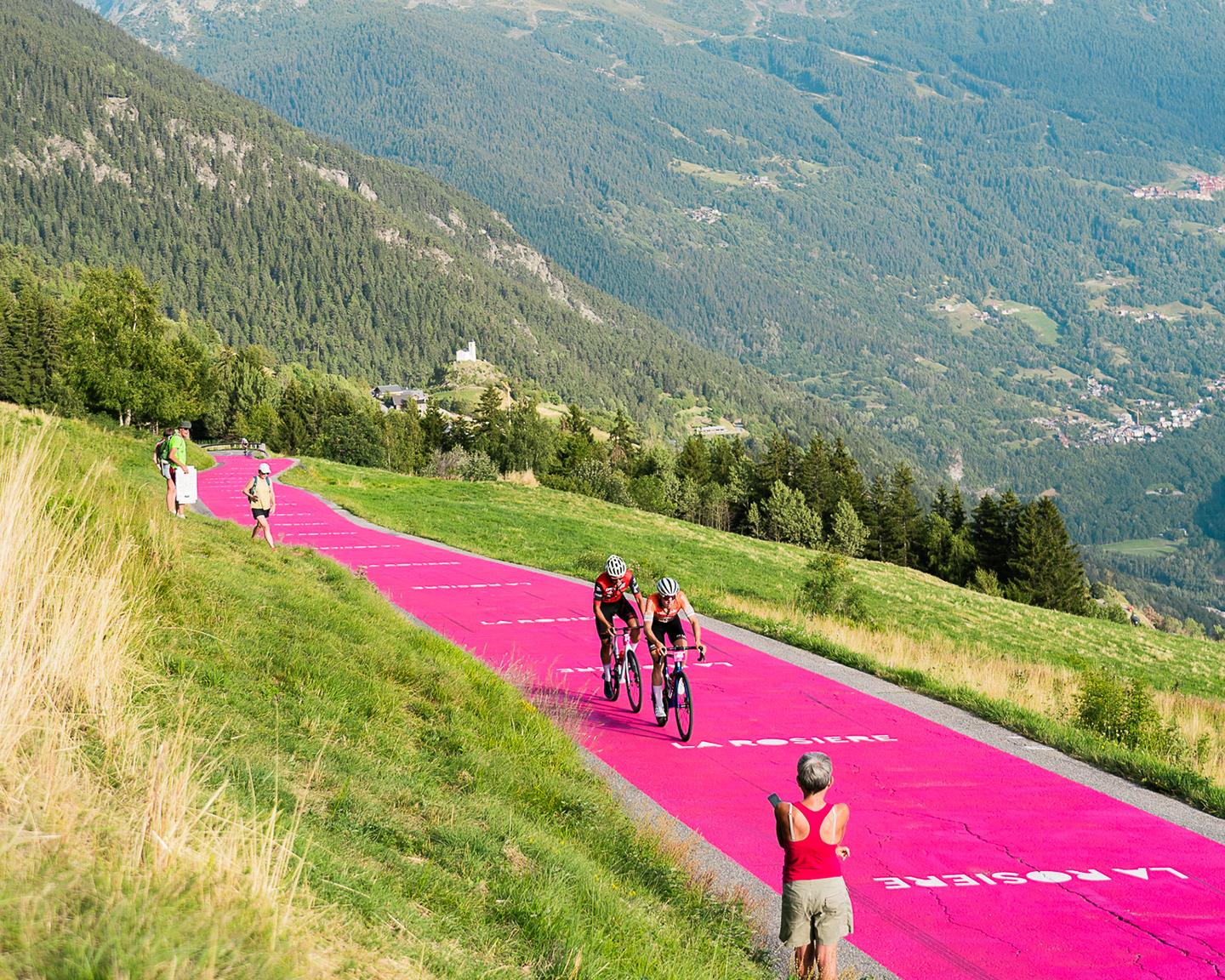 La Rosière - Été - Route Rose