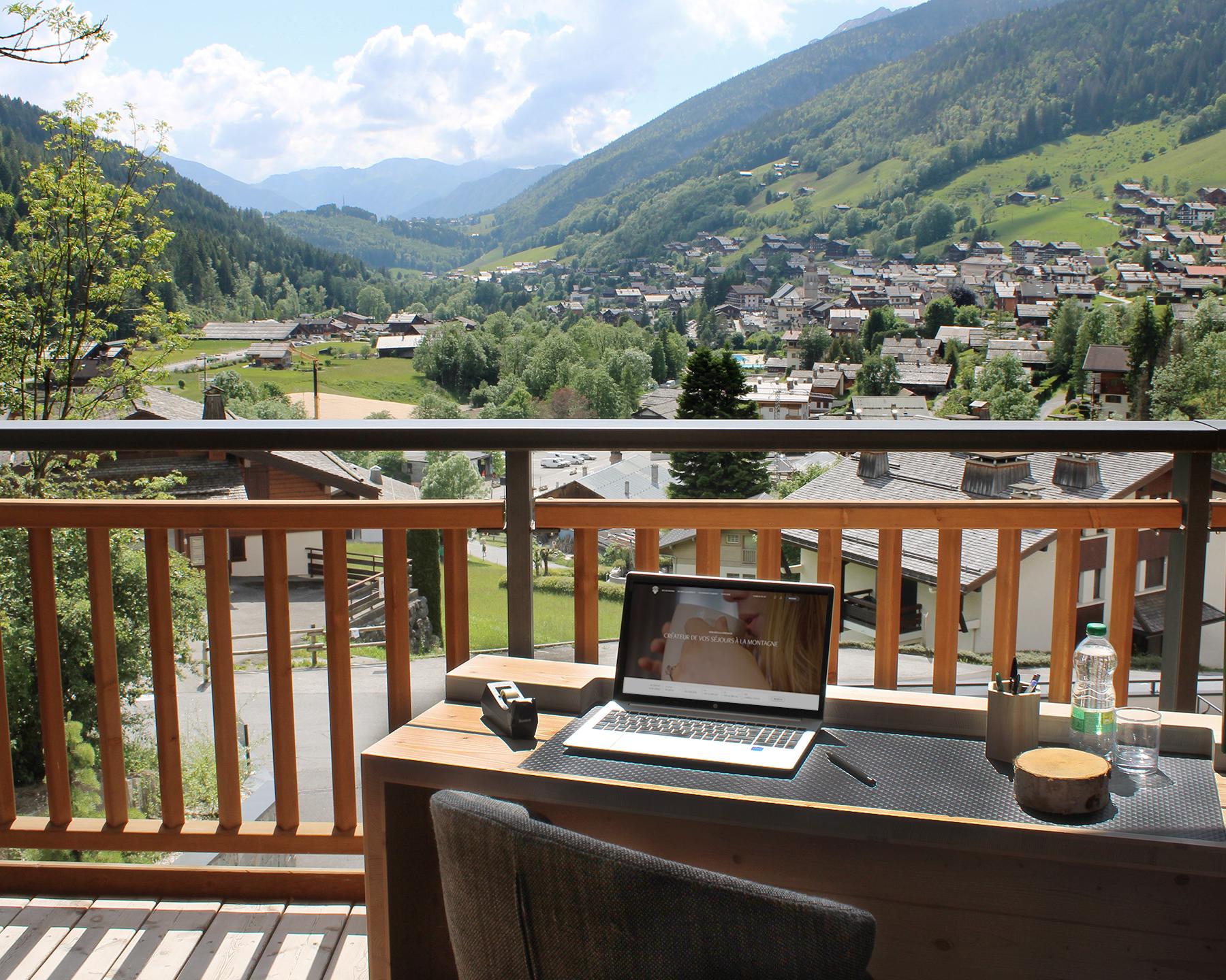 Télétravail - Chalets de Joy - Le Grand-Bornand