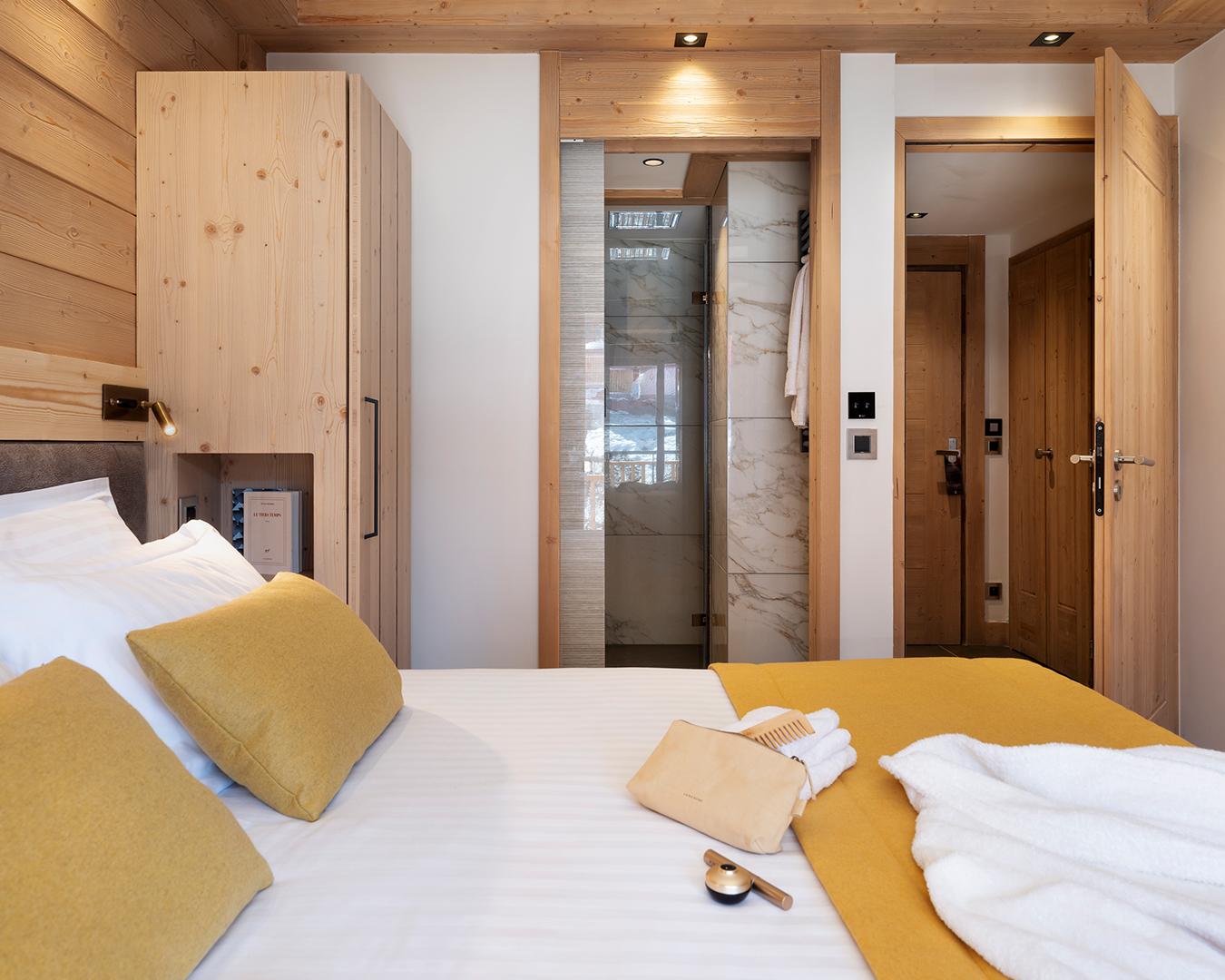 Manaka - 3P6 Confort - Chambre ouverte sur salle de bains