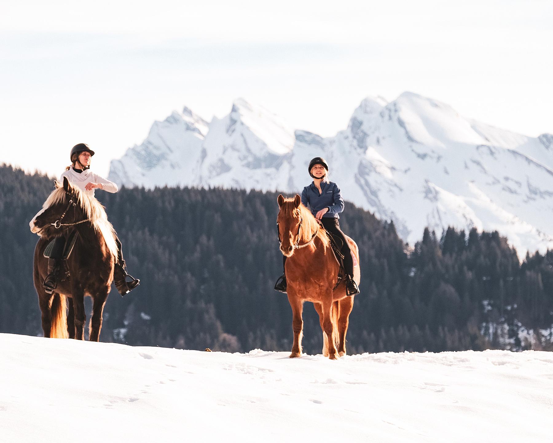 Destination Le Grand-Bornand - Balade à cheval