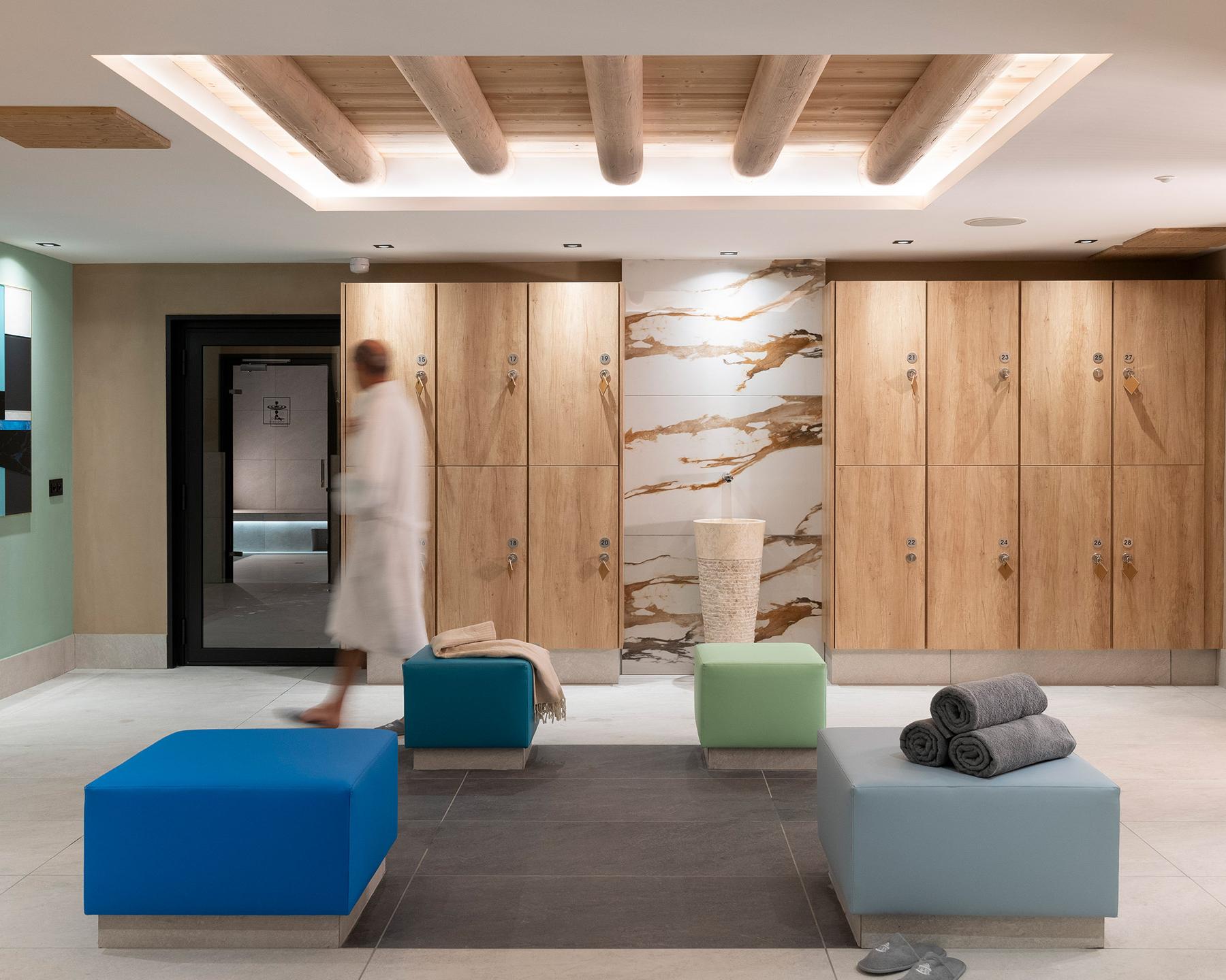 Akoya - Valmorel - Espace Bien-être - Vestiaire