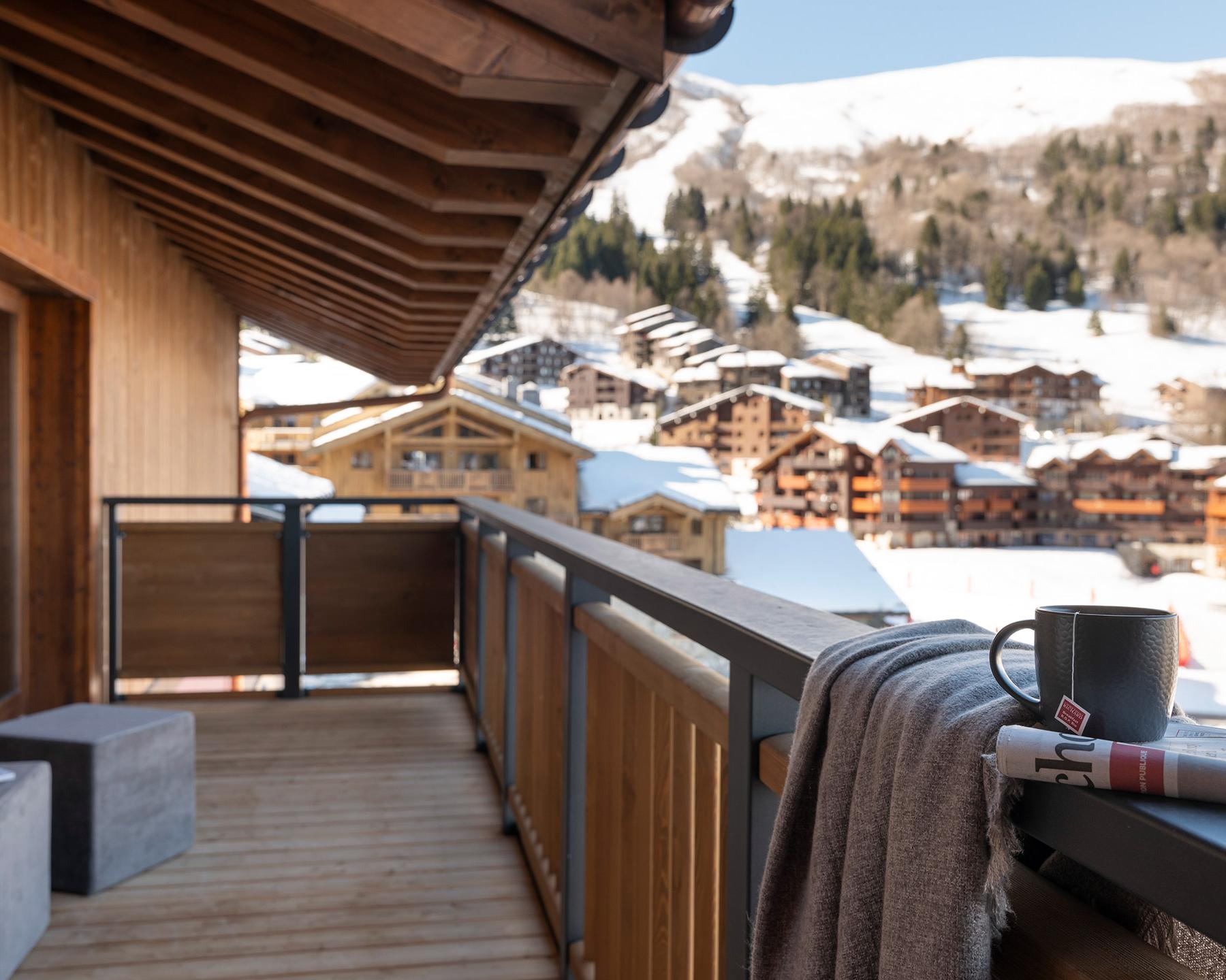 Résidence Akoya - Valmorel - Balcon