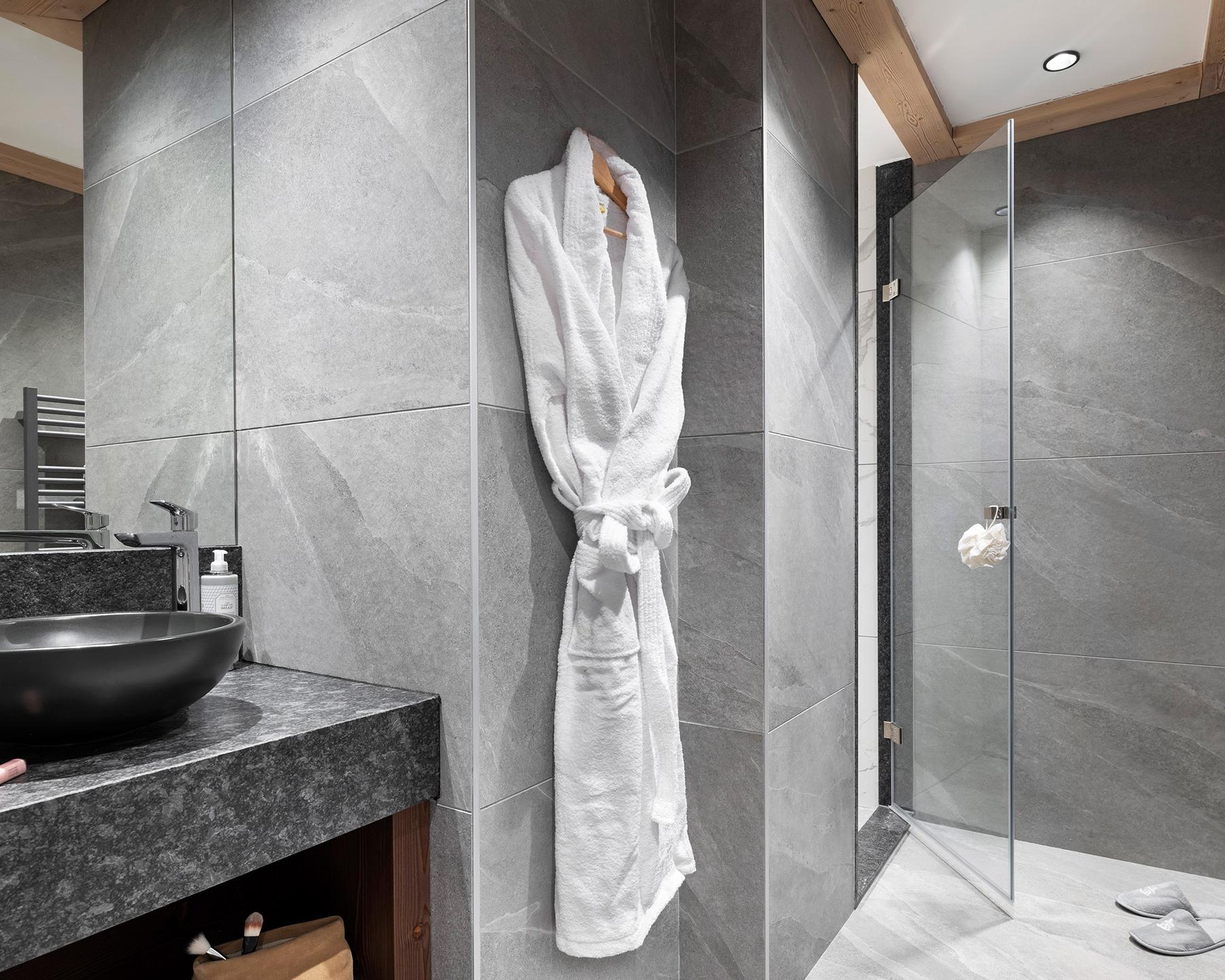 Résidence Akoya - Valmorel - 5P10 Prestige - Salle de Bains - Douche