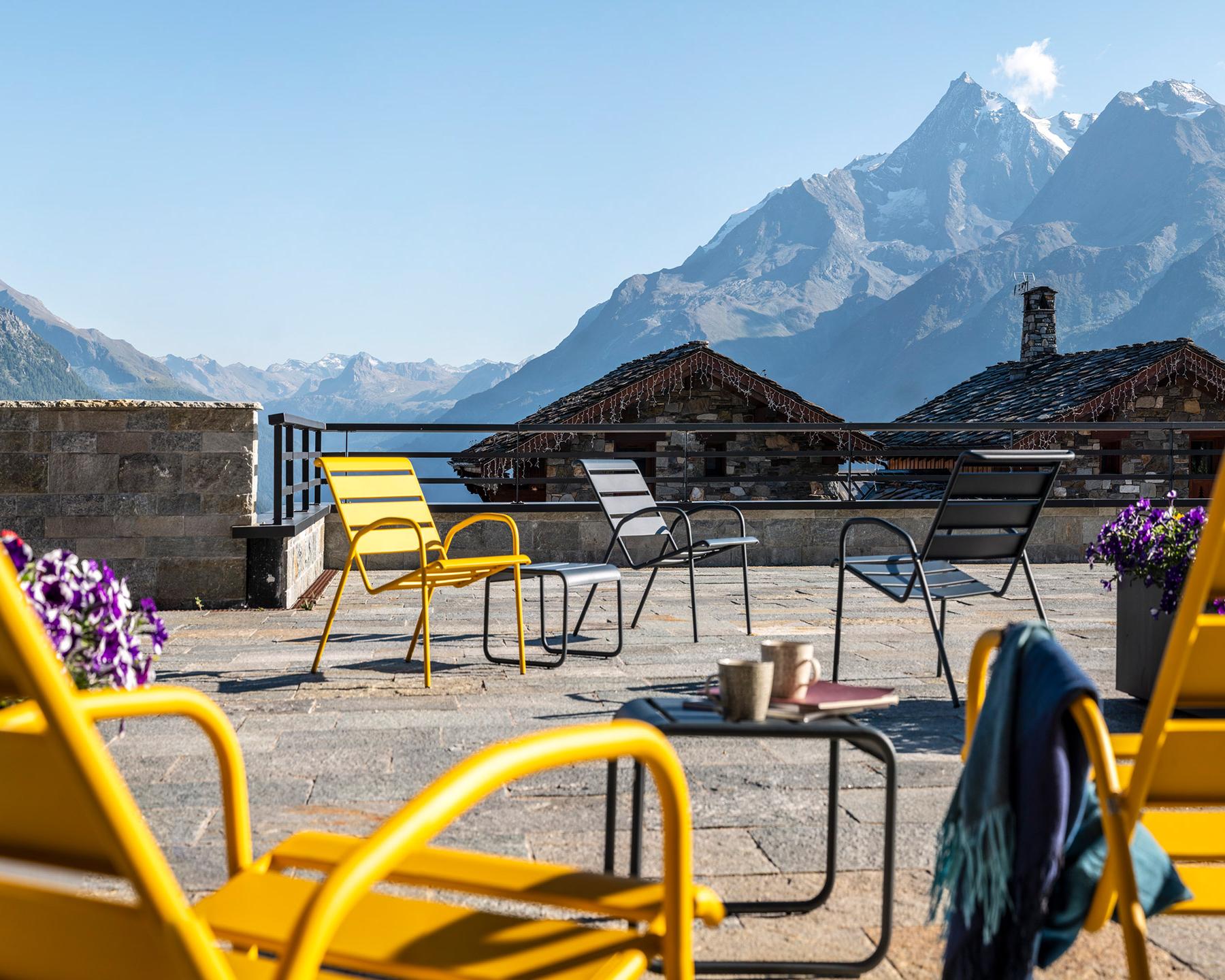 Alpen Lodge - La Rosière - Terrasse