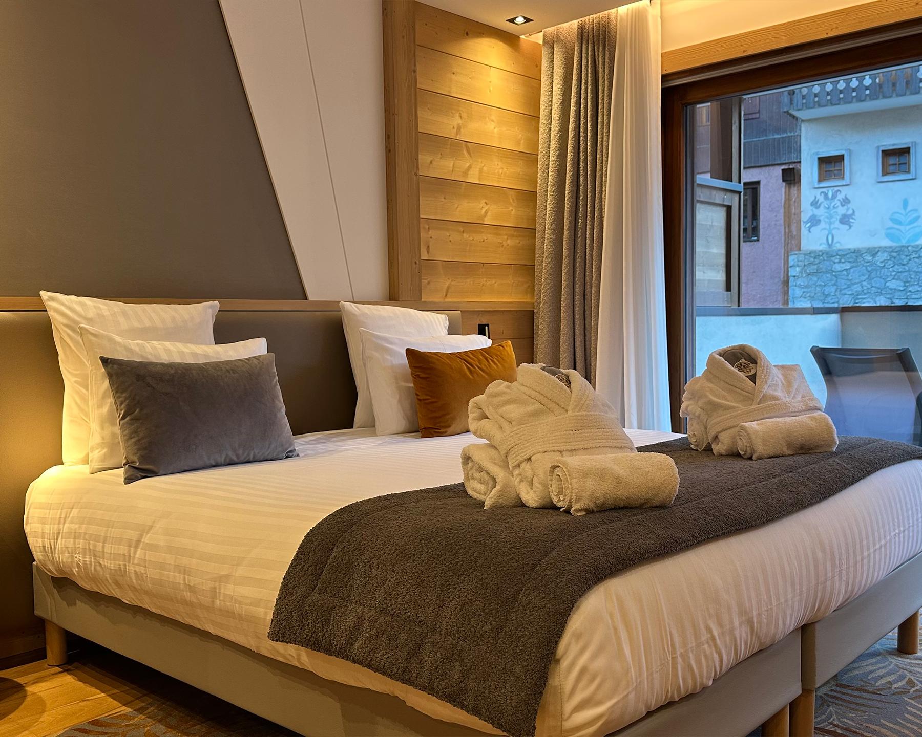 Hôtel Akoya - Chambre Supérieure avec vue sur village