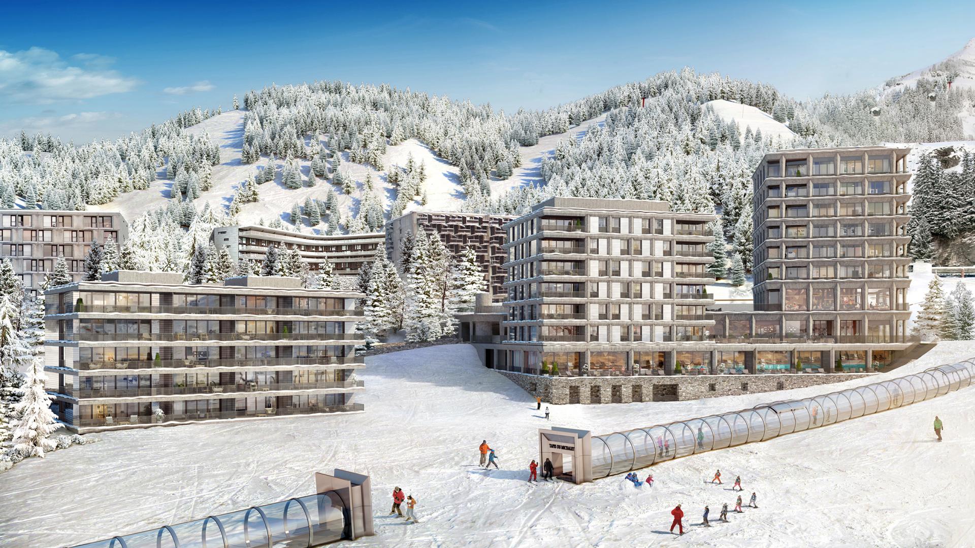 Extérieur - Résidence Alhéna - Flaine Forum - MGM Hôtels & Résidences