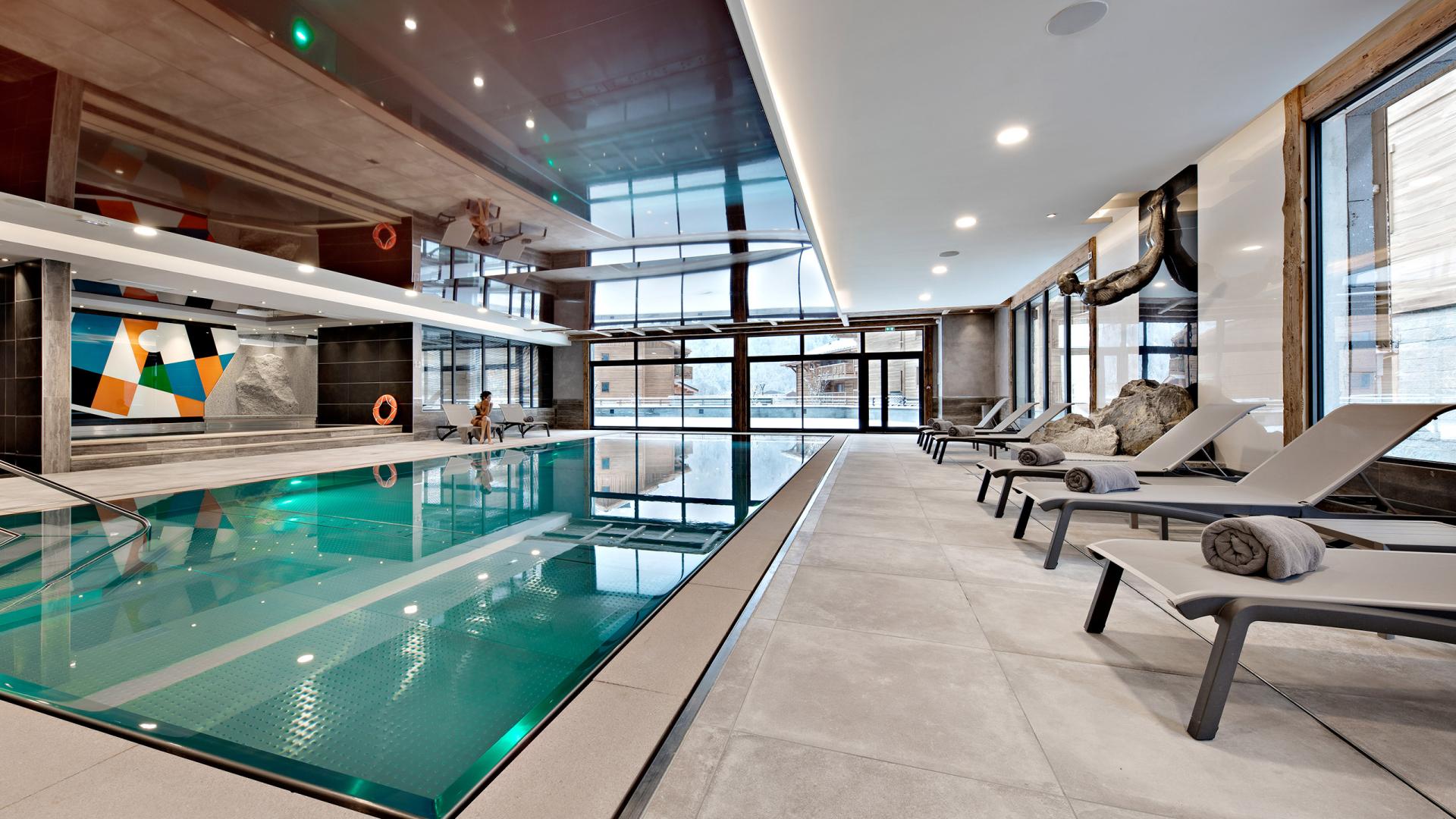 Piscine - Résidence Alhéna - Flaine Forum - MGM Hôtels & Résidences