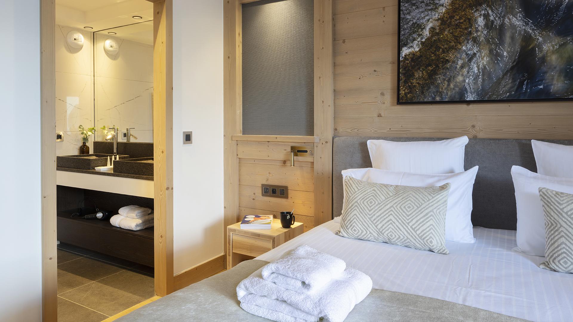 Chambre Deluxe - Hôtel Alpen Lodge - La Rosière - MGM Hôtels & Résidences