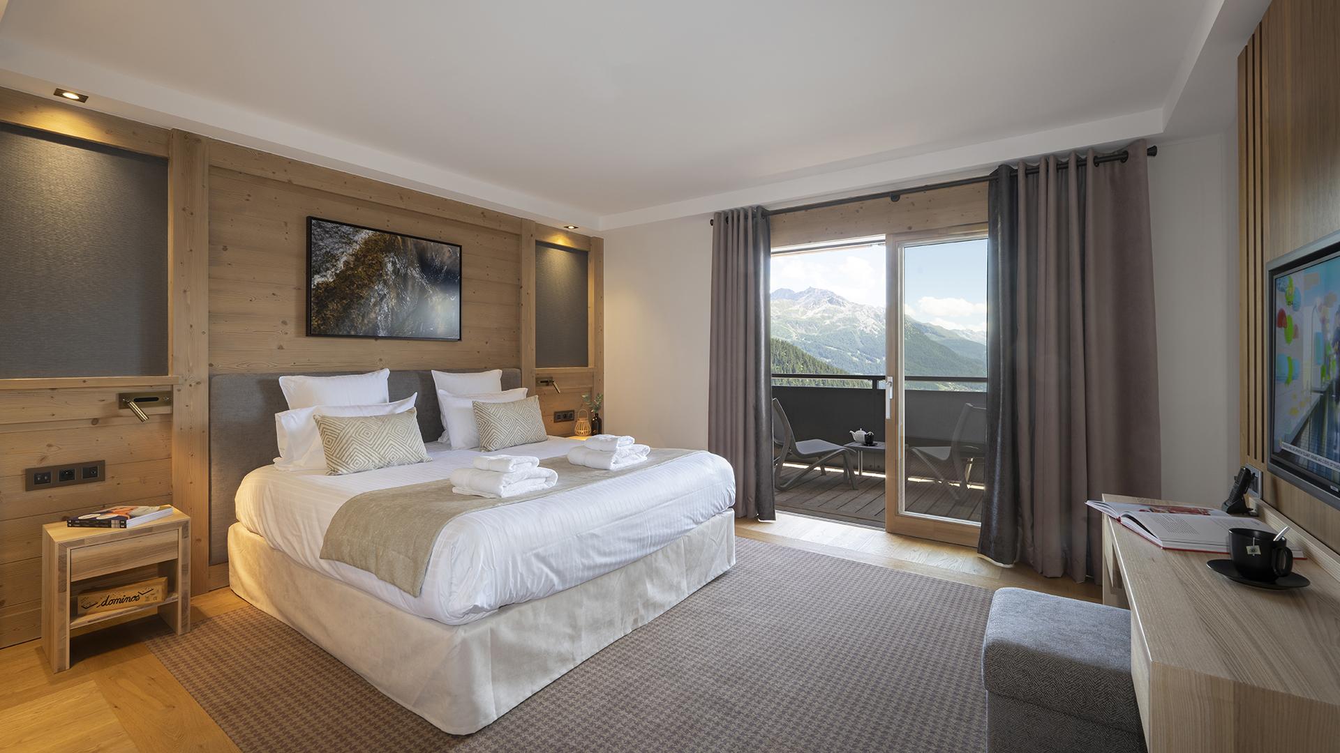 Chambre Deluxe - Hôtel Alpen Lodge - La Rosière - MGM Hôtels & Résidences