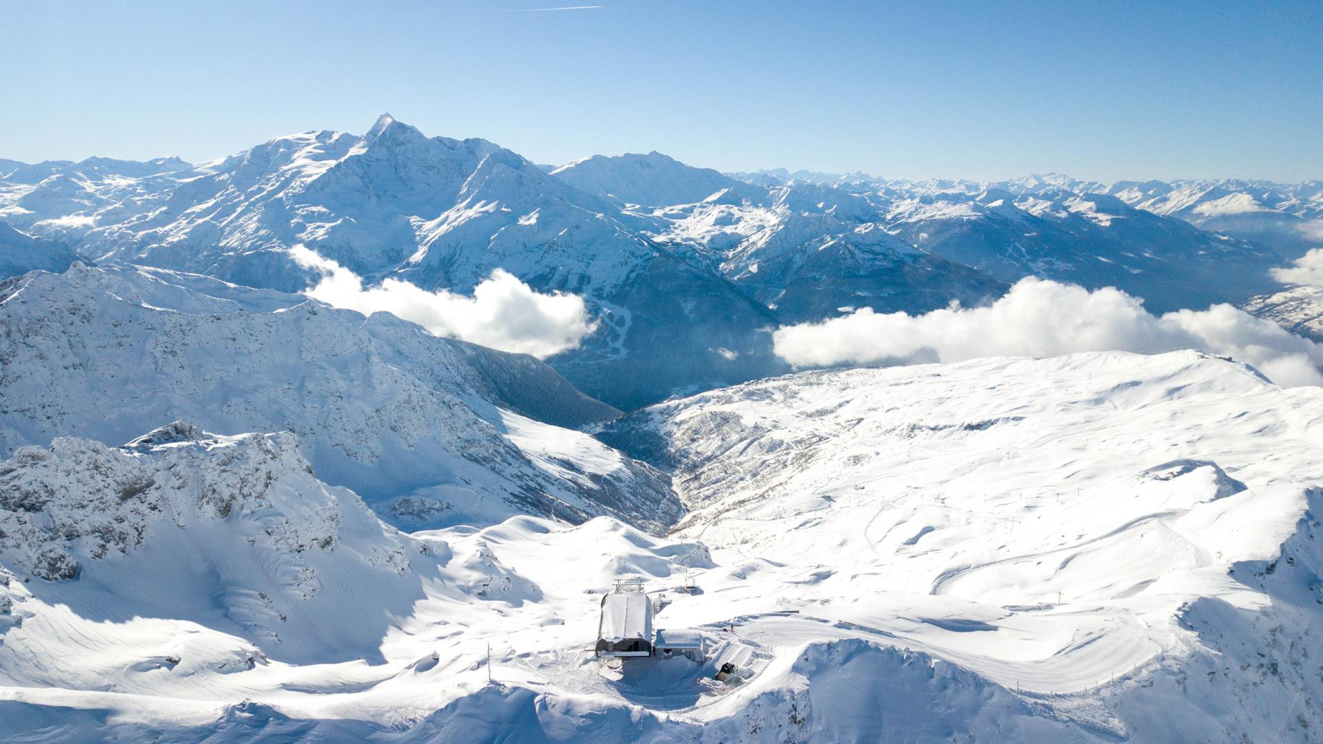 Destination la rosière - domaine skiable espace san bernardo - ski