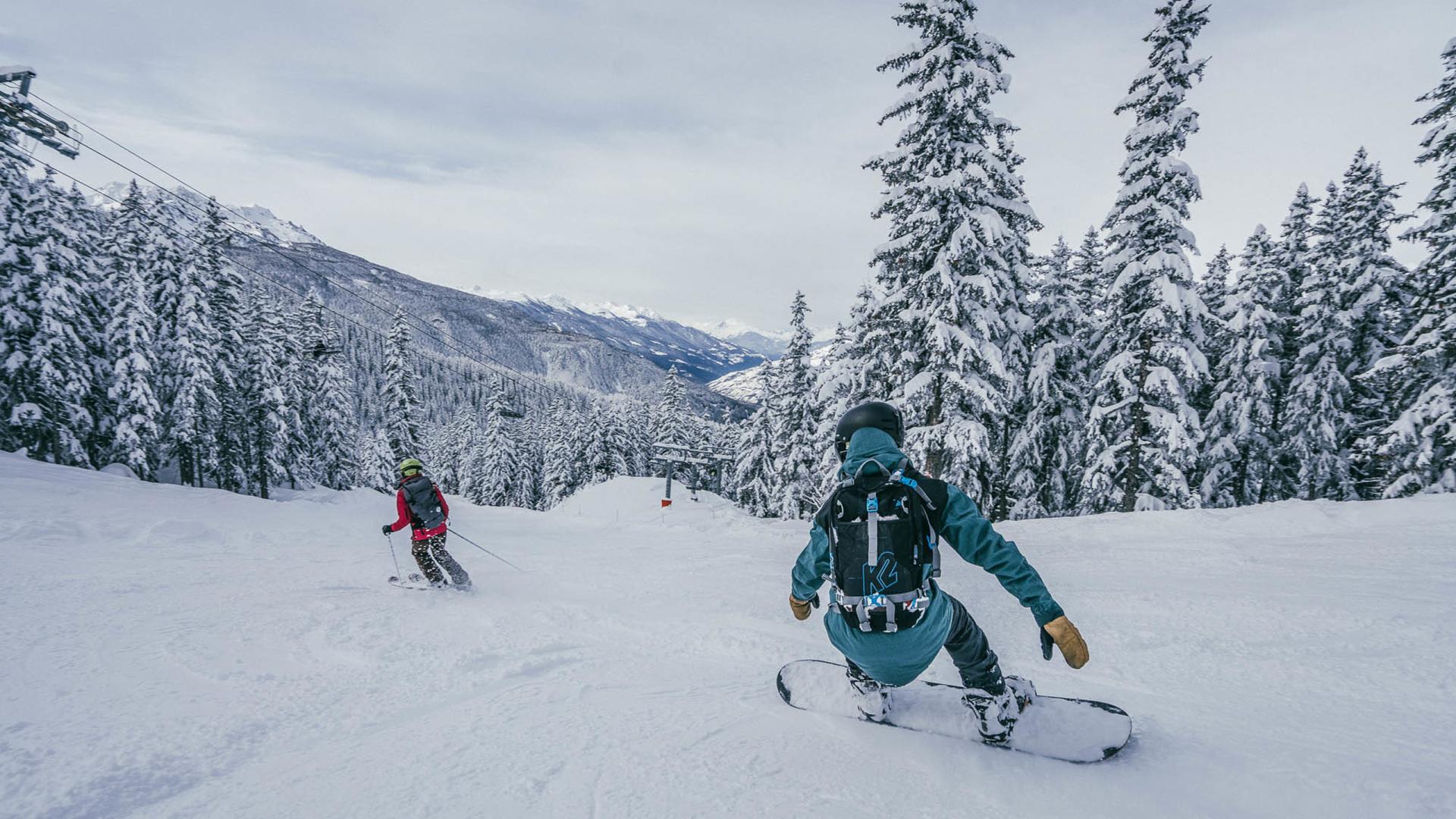 Destination la rosière - domaine skiable espace san bernardo - snowboard - ski