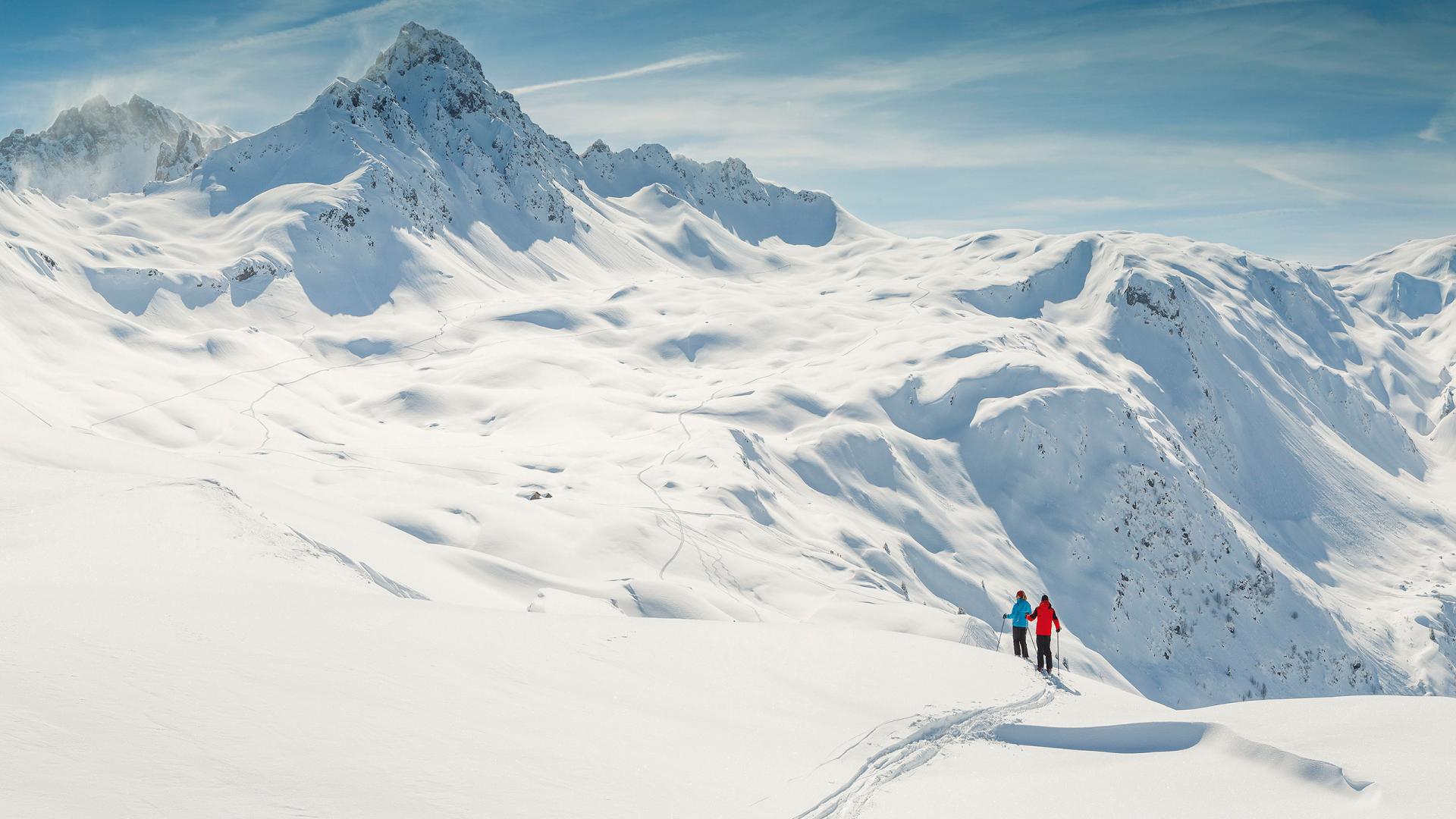 destination contamines - luge en famille 