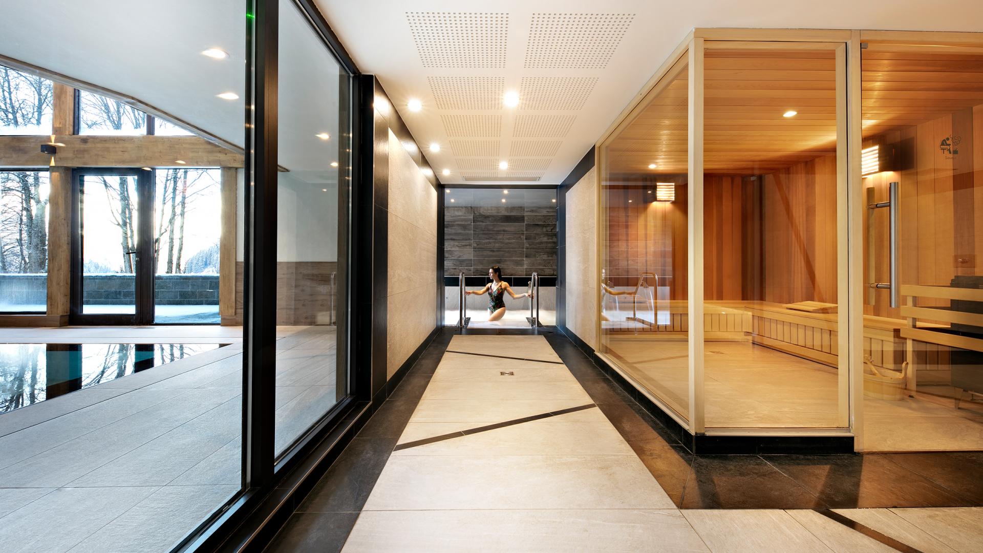 Centre bien-être des Chalets Elena aux Houches