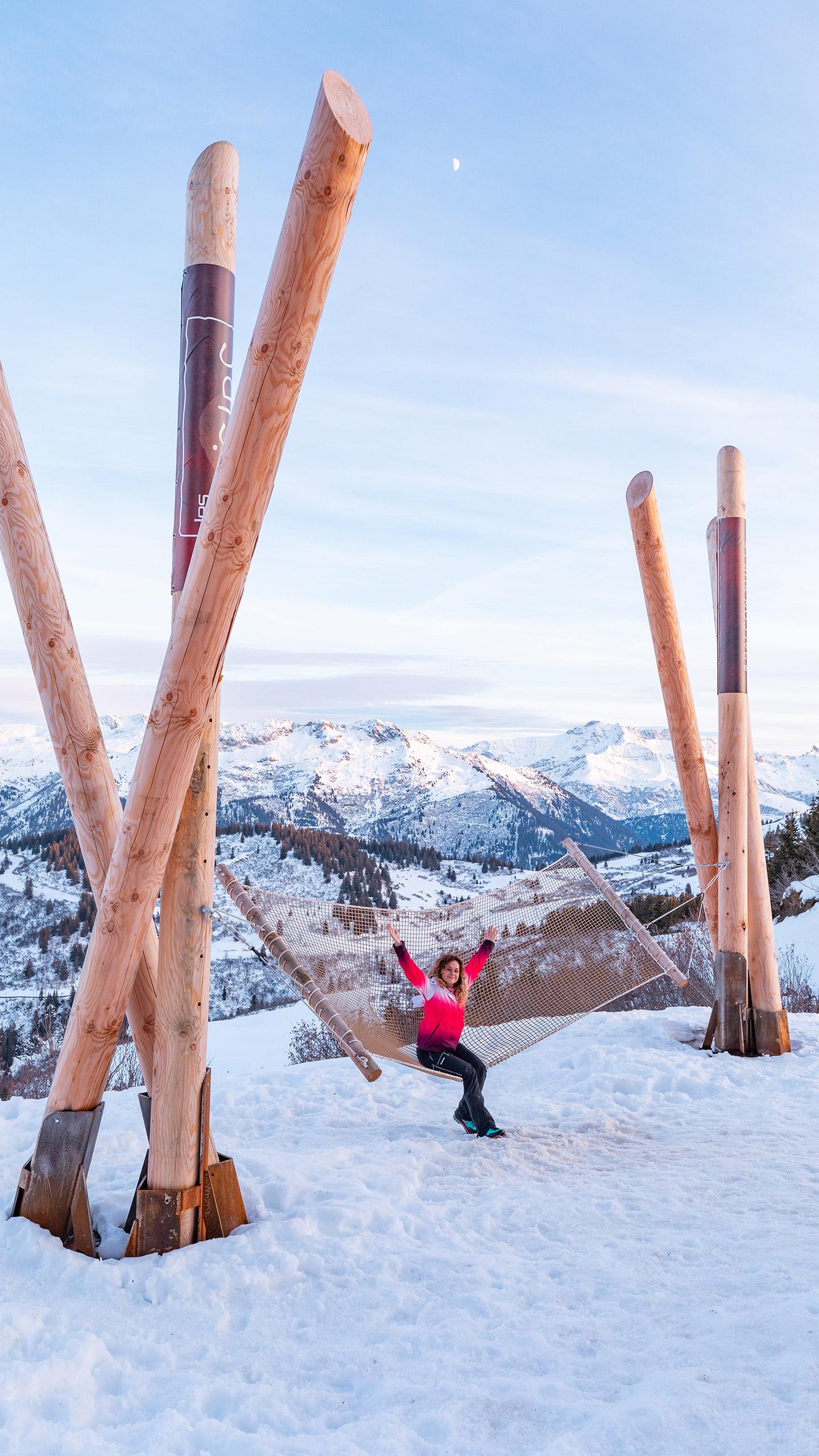 Relaxation sur les pistes