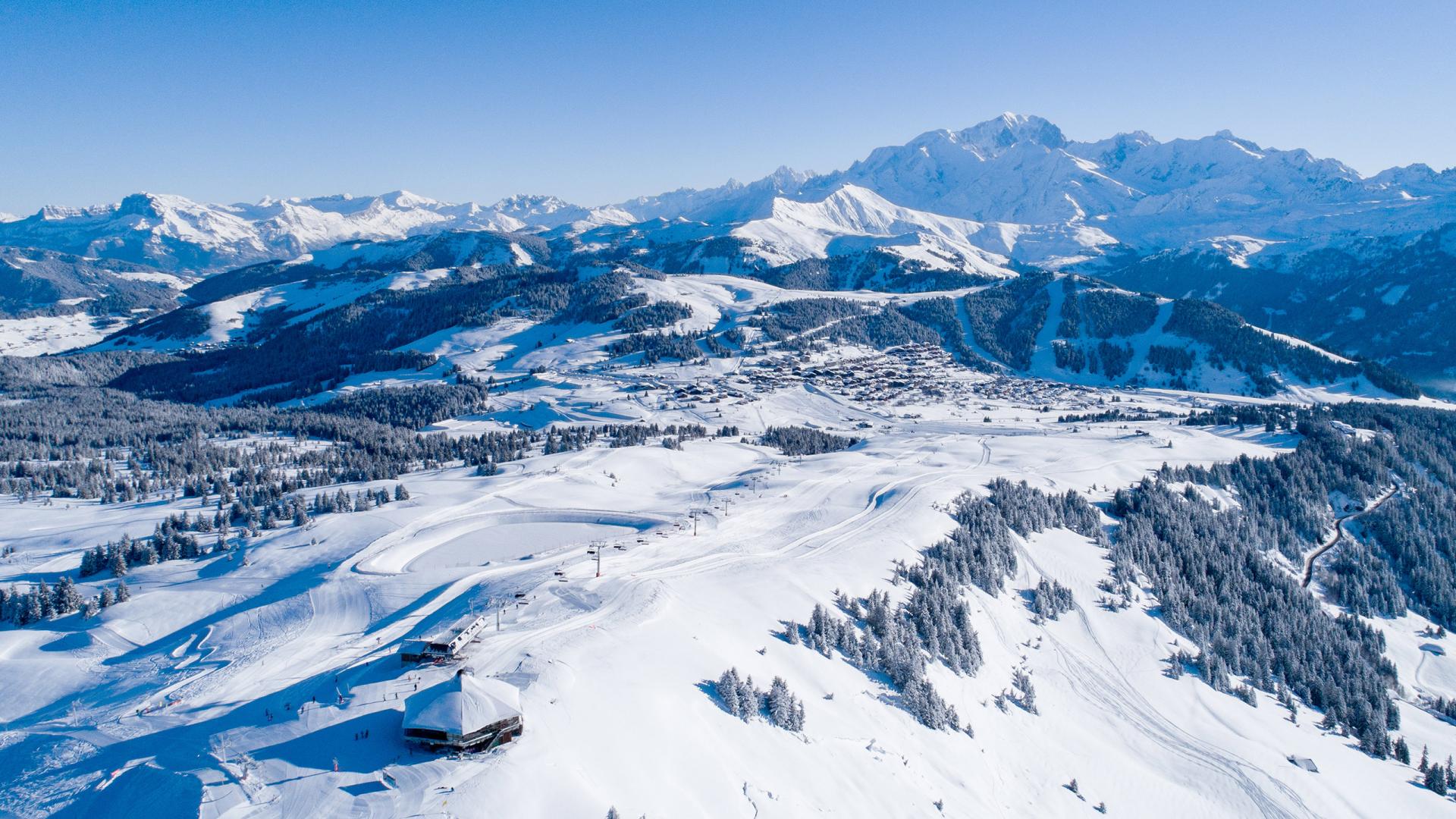 Vue sur les Saisies