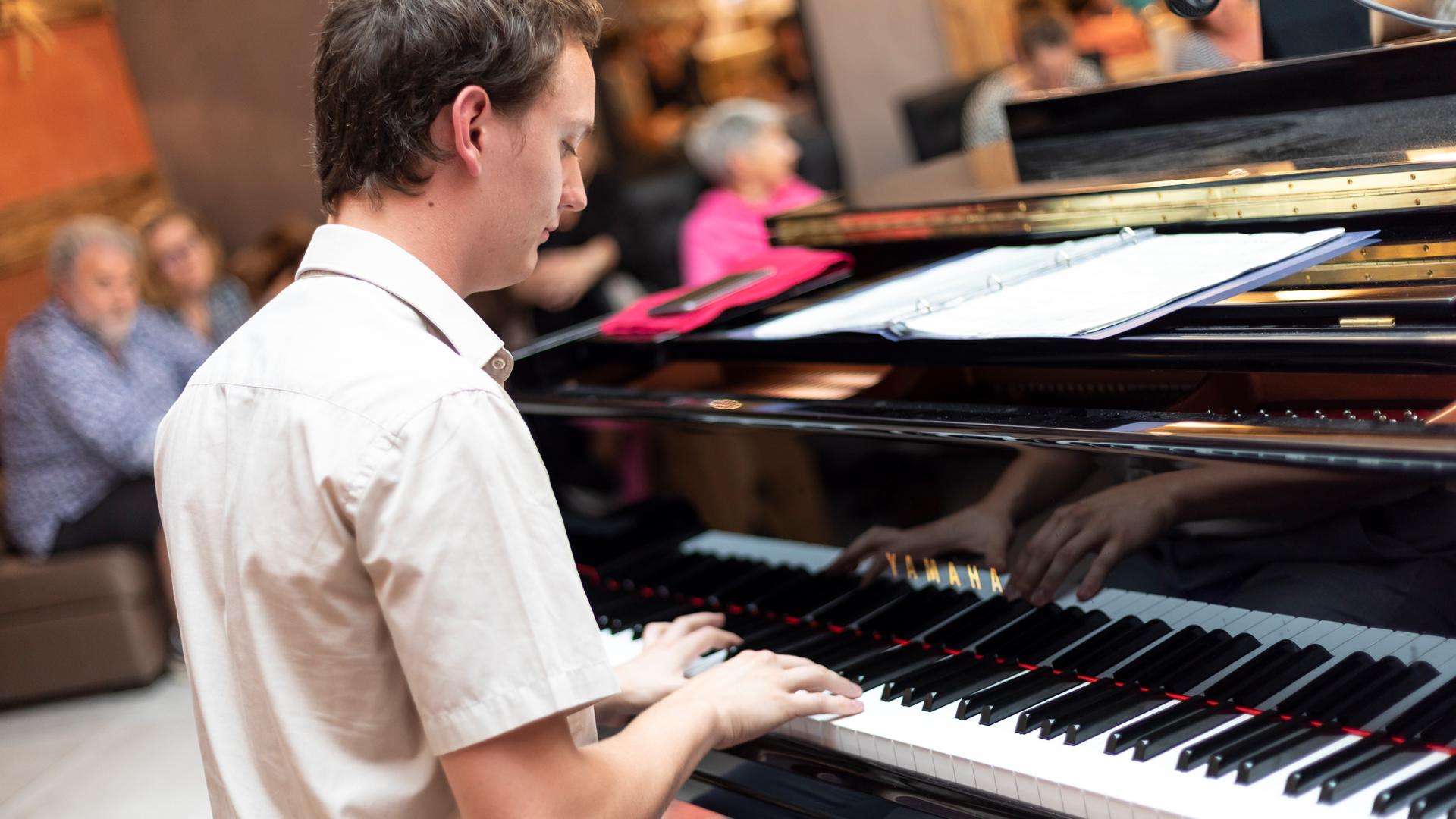 Piano-concert à l'hôtel et résidence Alexane à Samoëns