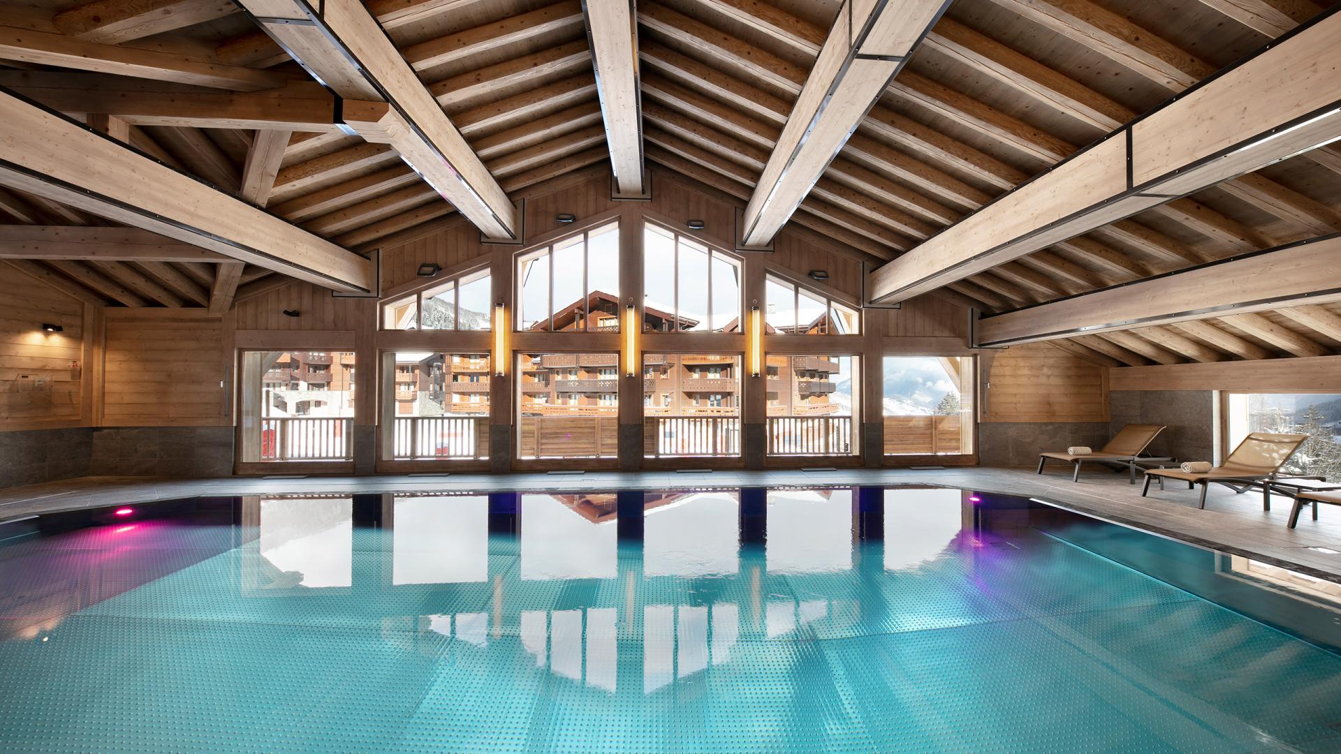 Piscine de la résidence Anitéa à Valmorel