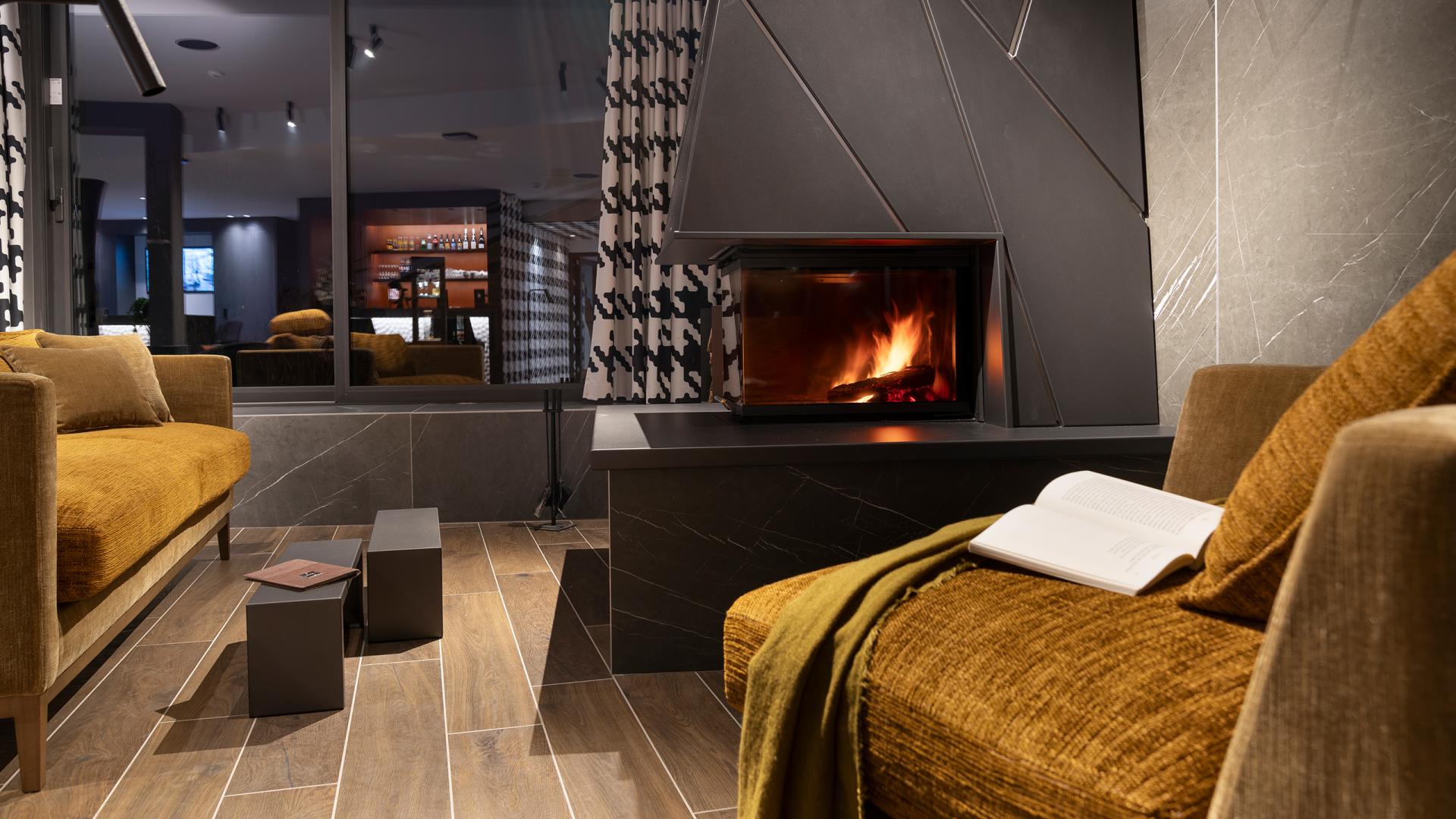 M'Bar Coin Cheminée - Chalets Láska - Les Contamines-Monjoie