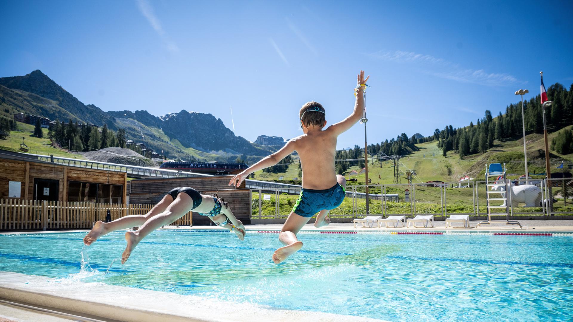 Destination La Plagne - Piscine - Enfants