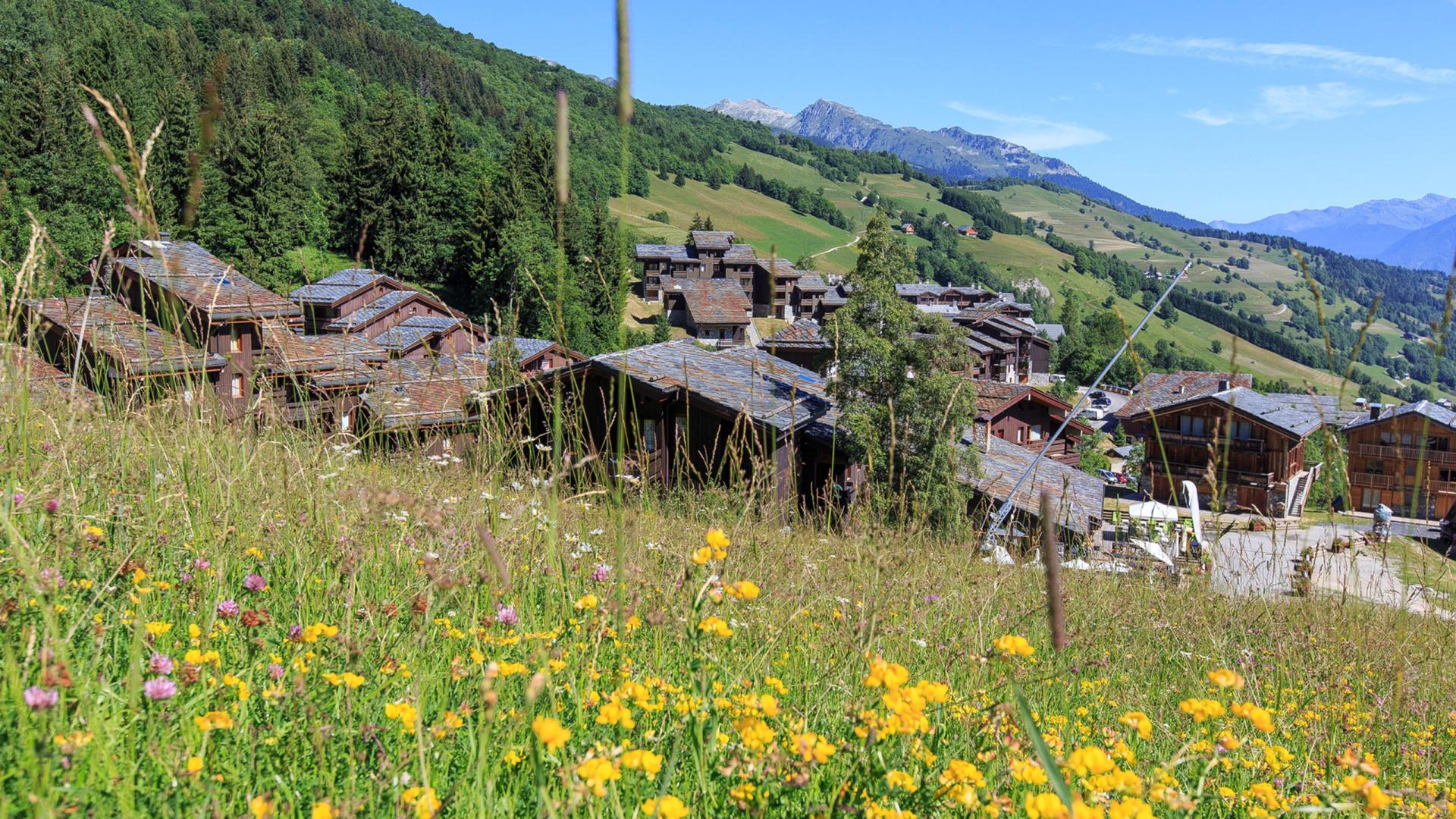 Valmorel - Été - Village