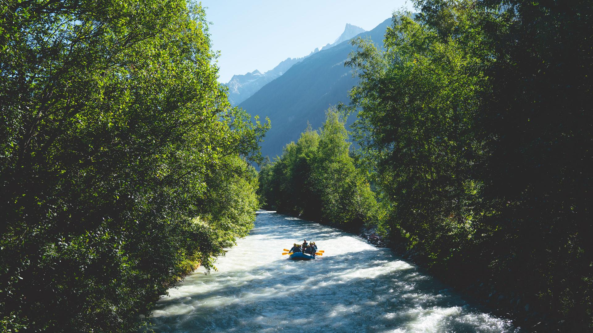 L'Écrin de Jade - Chamonix - Été - Rafting