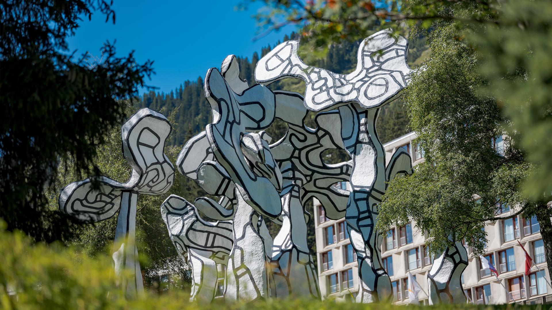 Flaine - Été - Le Boqueteau des 7 arbres