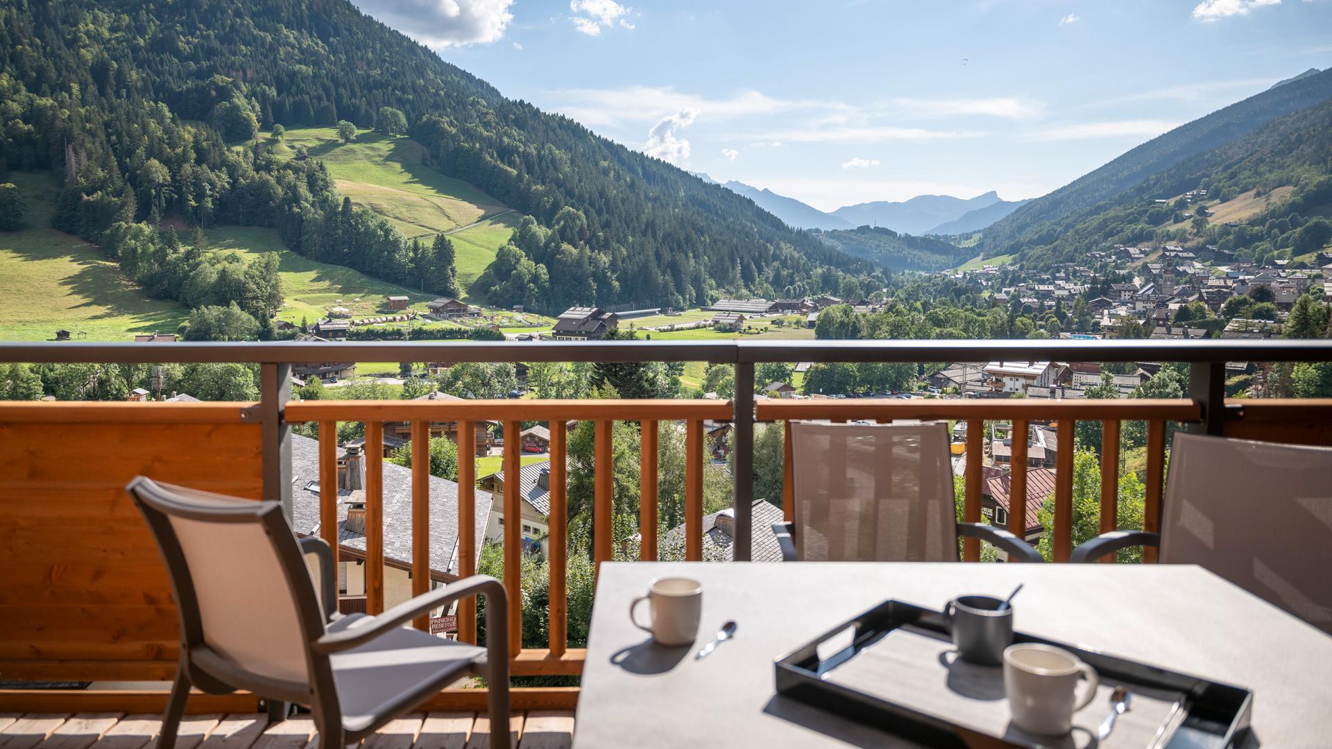 Chalets de Joy - Été - Terrasse