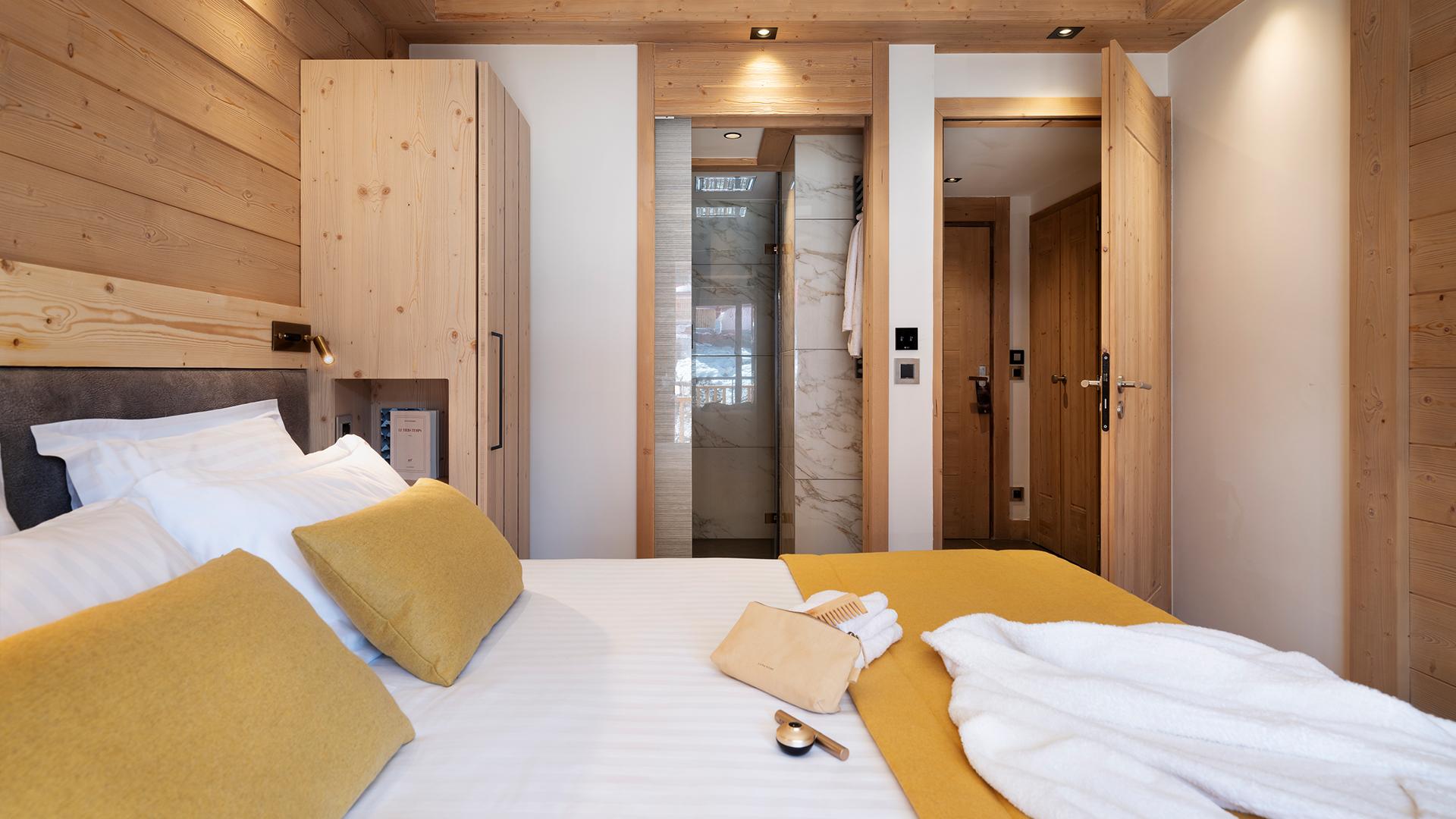 Manaka - 3P6 Confort - Chambre ouverte sur salle de bains
