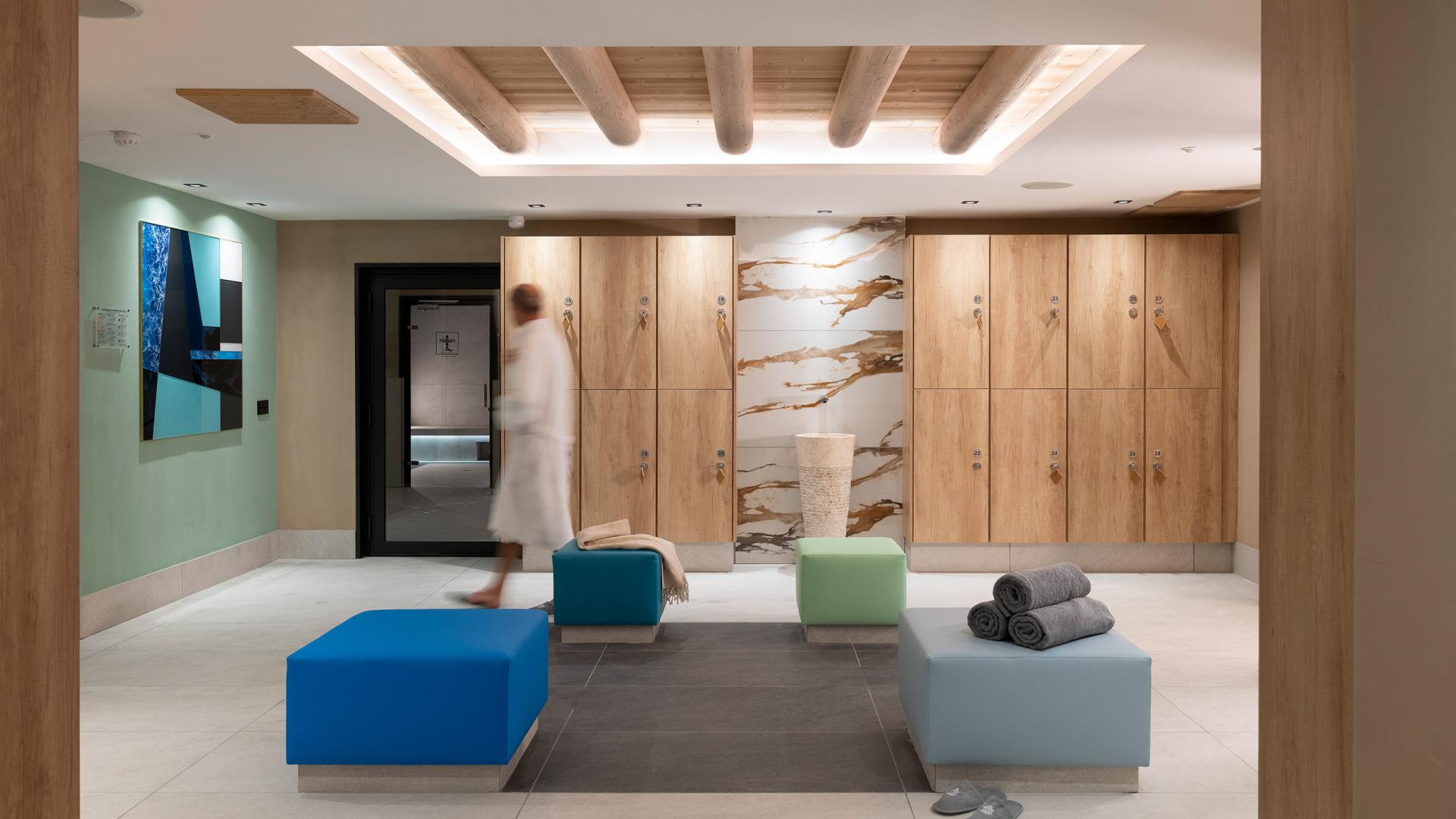 Akoya - Valmorel - Espace Bien-être - Vestiaire
