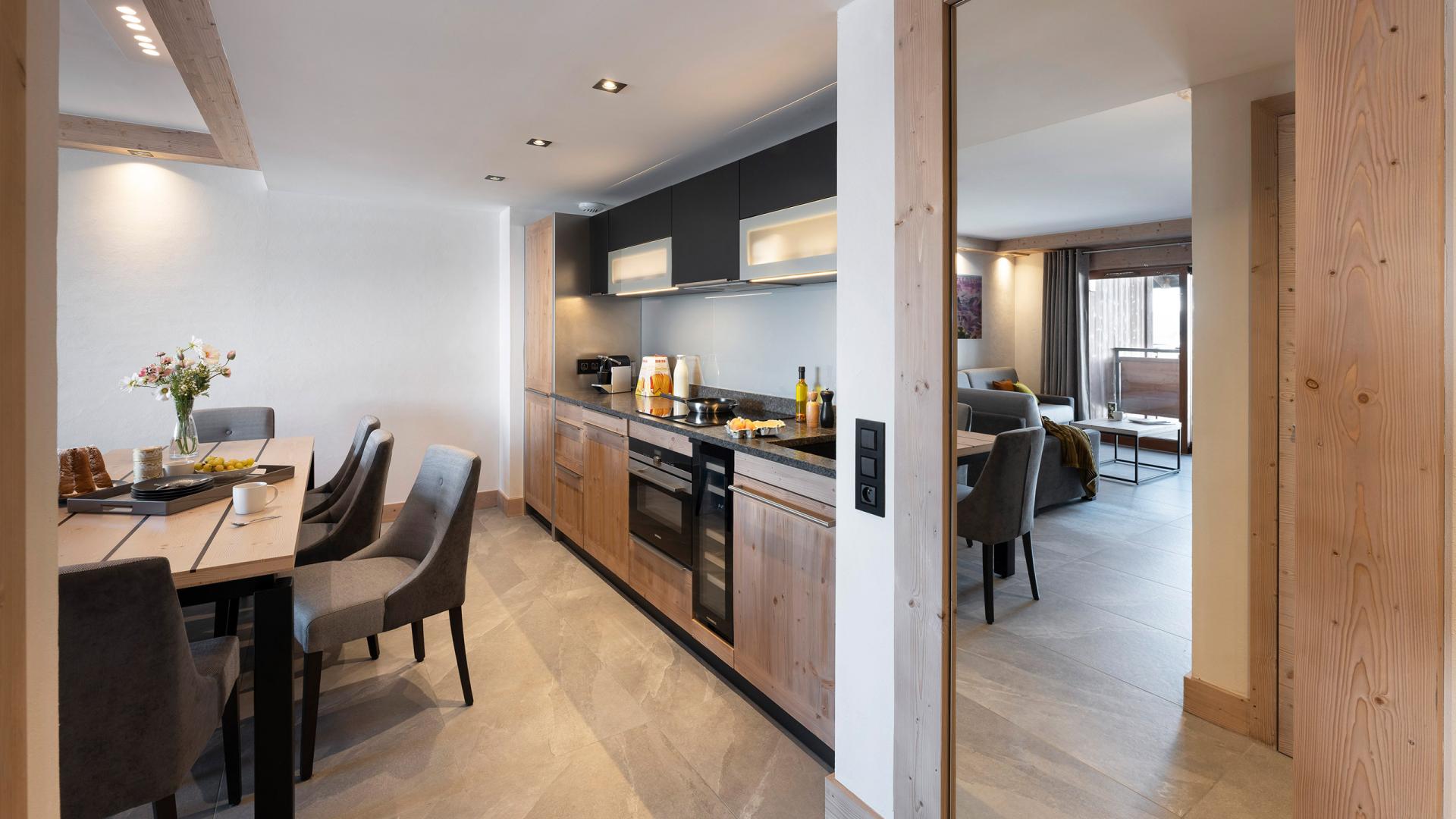 Résidence Akoya - Valmorel - 4P8 Prestige - Cuisine