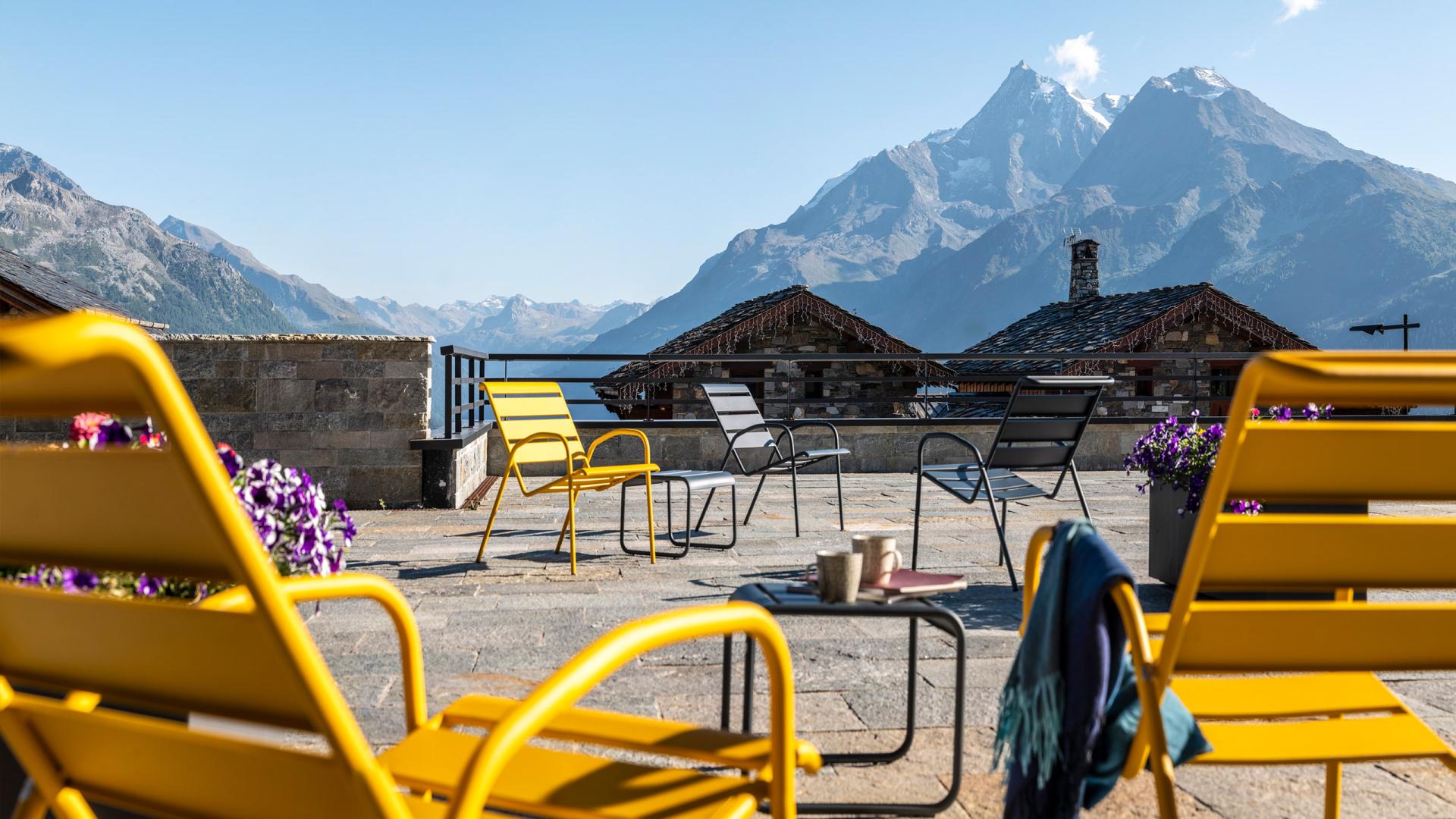Alpen Lodge - La Rosière - Terrasse