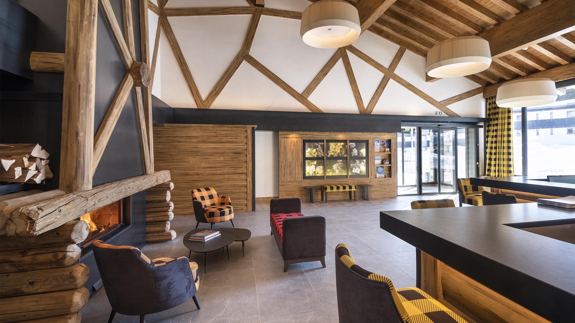 Réception de la résidence Amaya aux Saisies