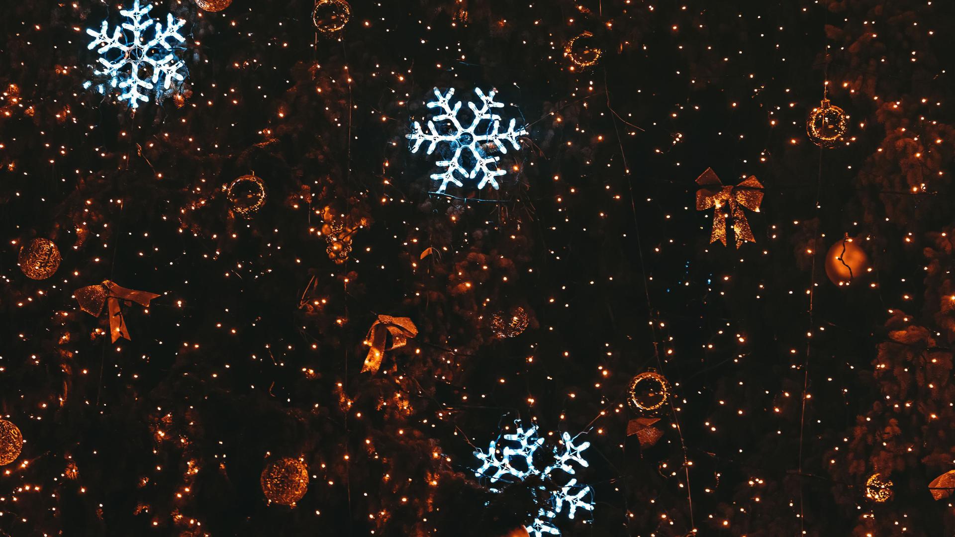 Illumination de Noël, des étoiles