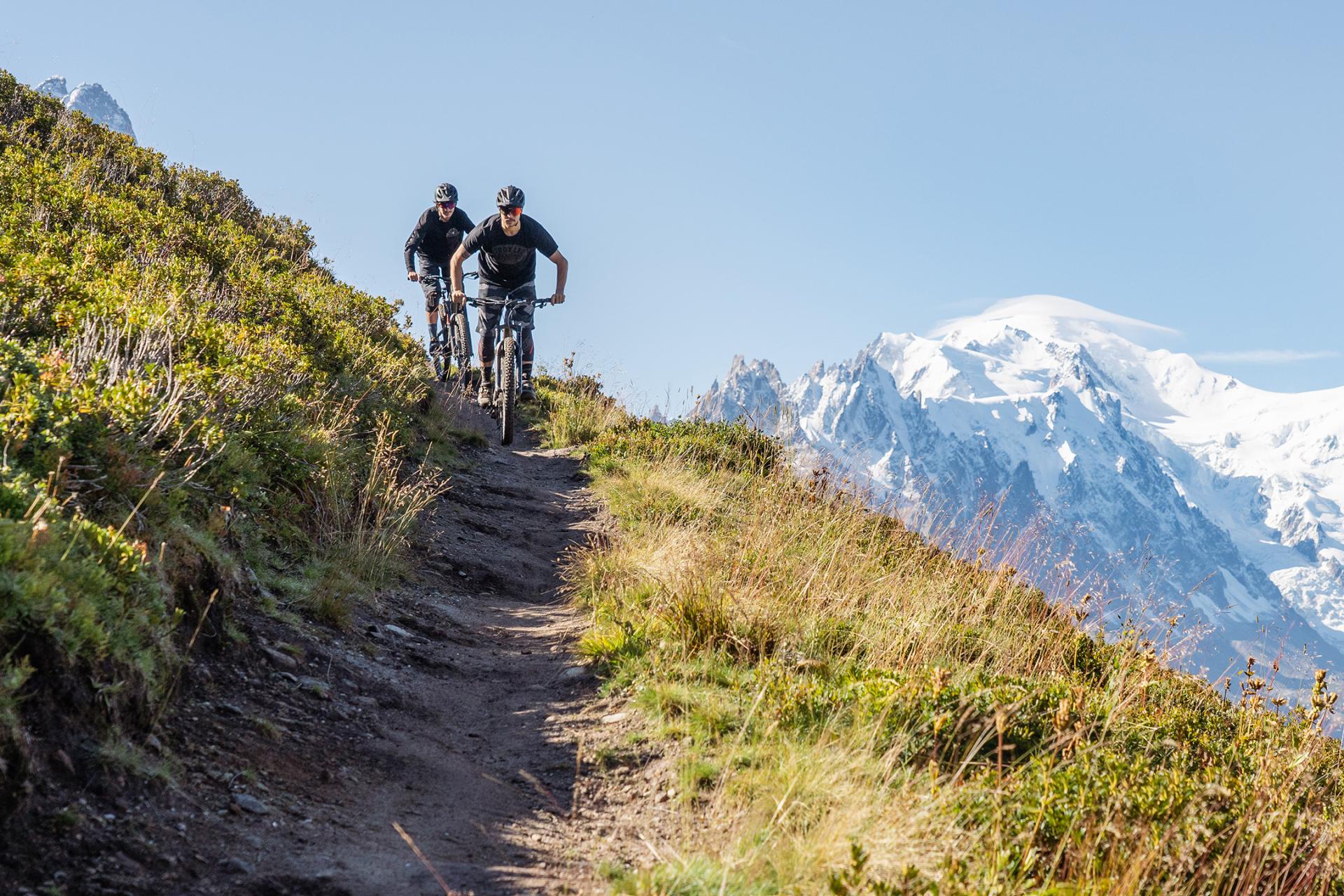 VTT en été à Chamonix 