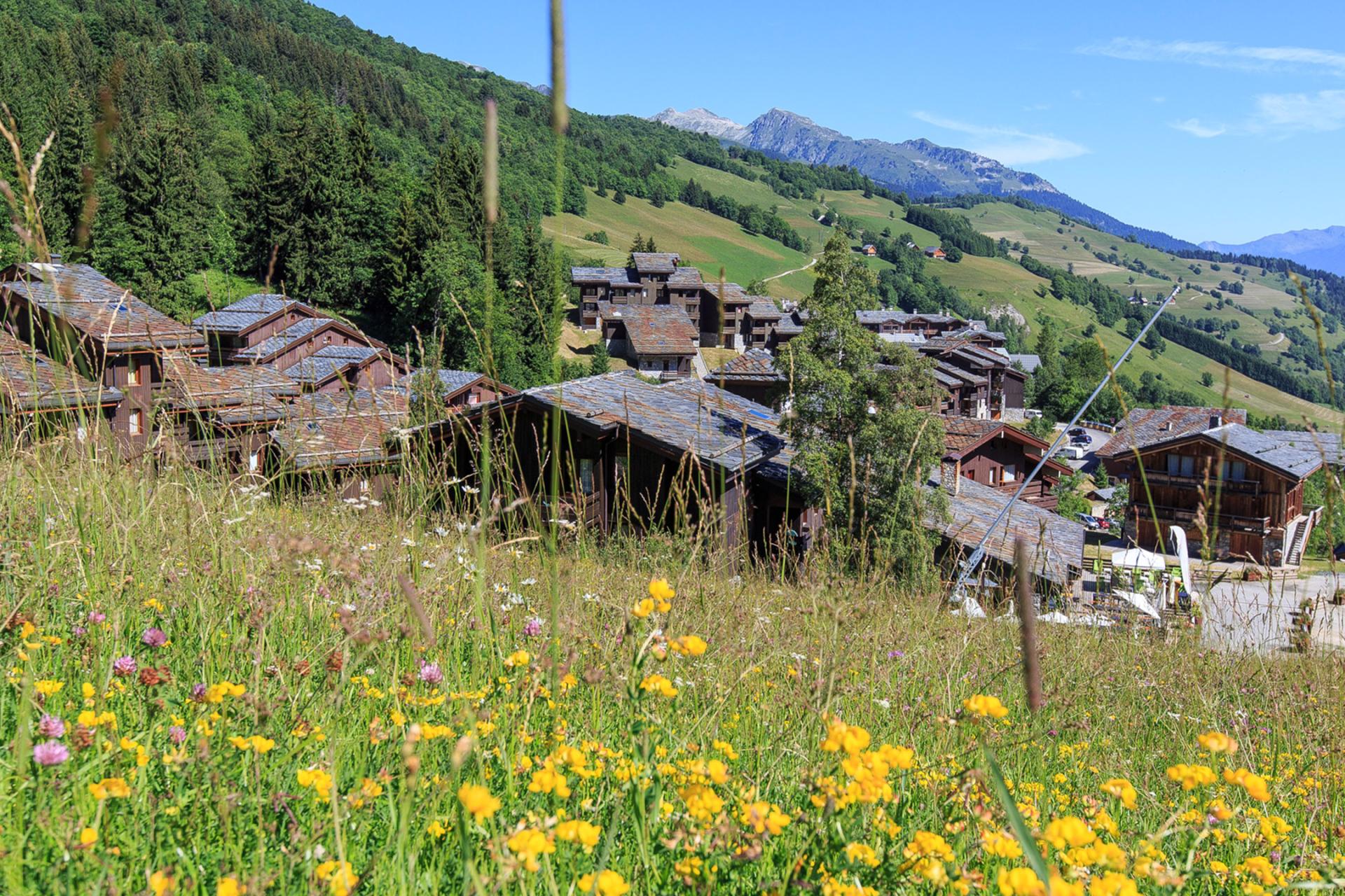 Valmorel - Été - Village