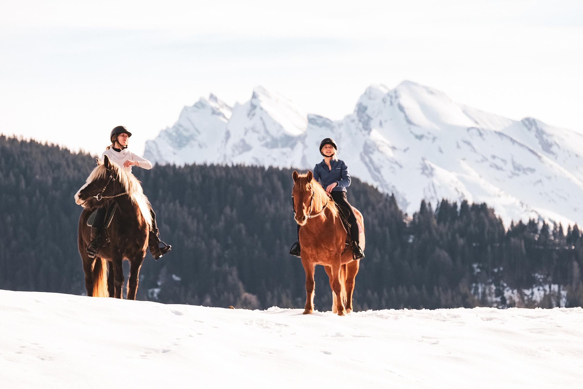 Destination Le Grand Bornand - Balade à cheval