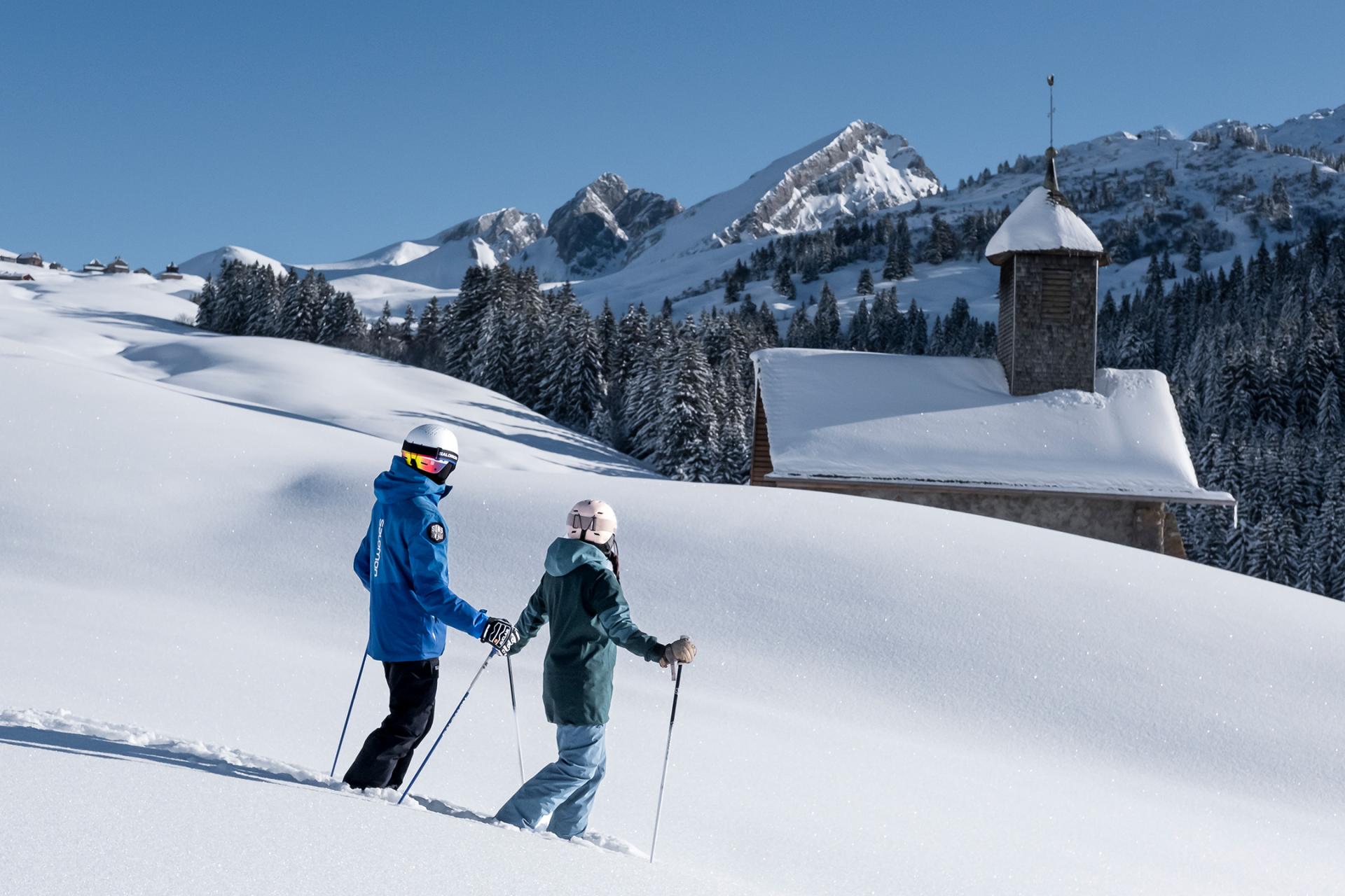 Destination Le Grand-Bornand - Ski hors-piste