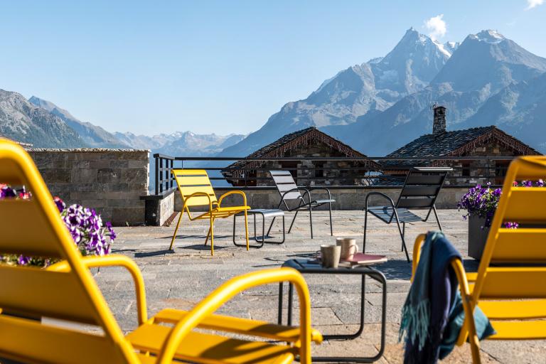 Alpen Lodge - La Rosière - Terrasse