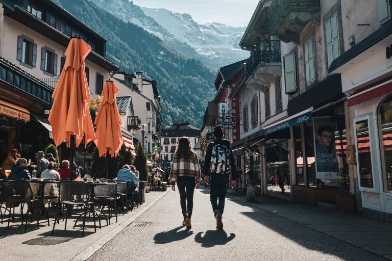 Centre ville de Chamonix