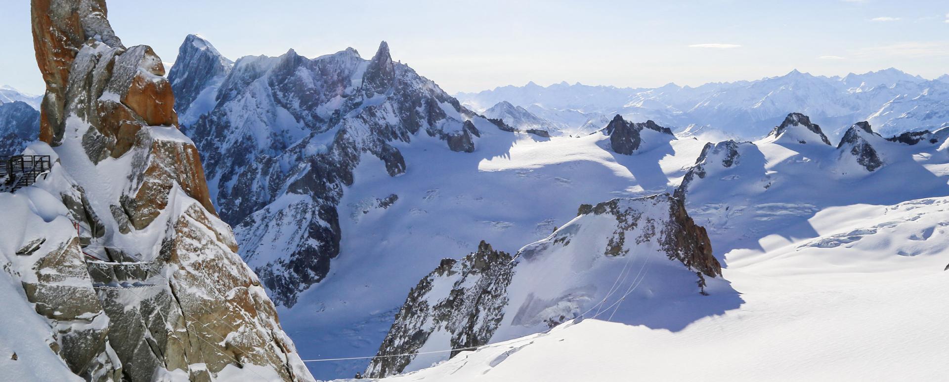 Panorama Aiguille du Midi - Chamonix © OT Chamonix Mont-Blanc