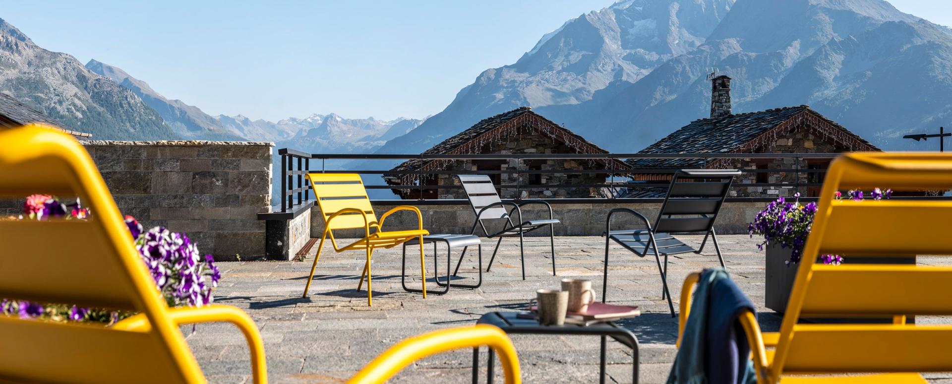 Alpen Lodge - La Rosière - Terrasse
